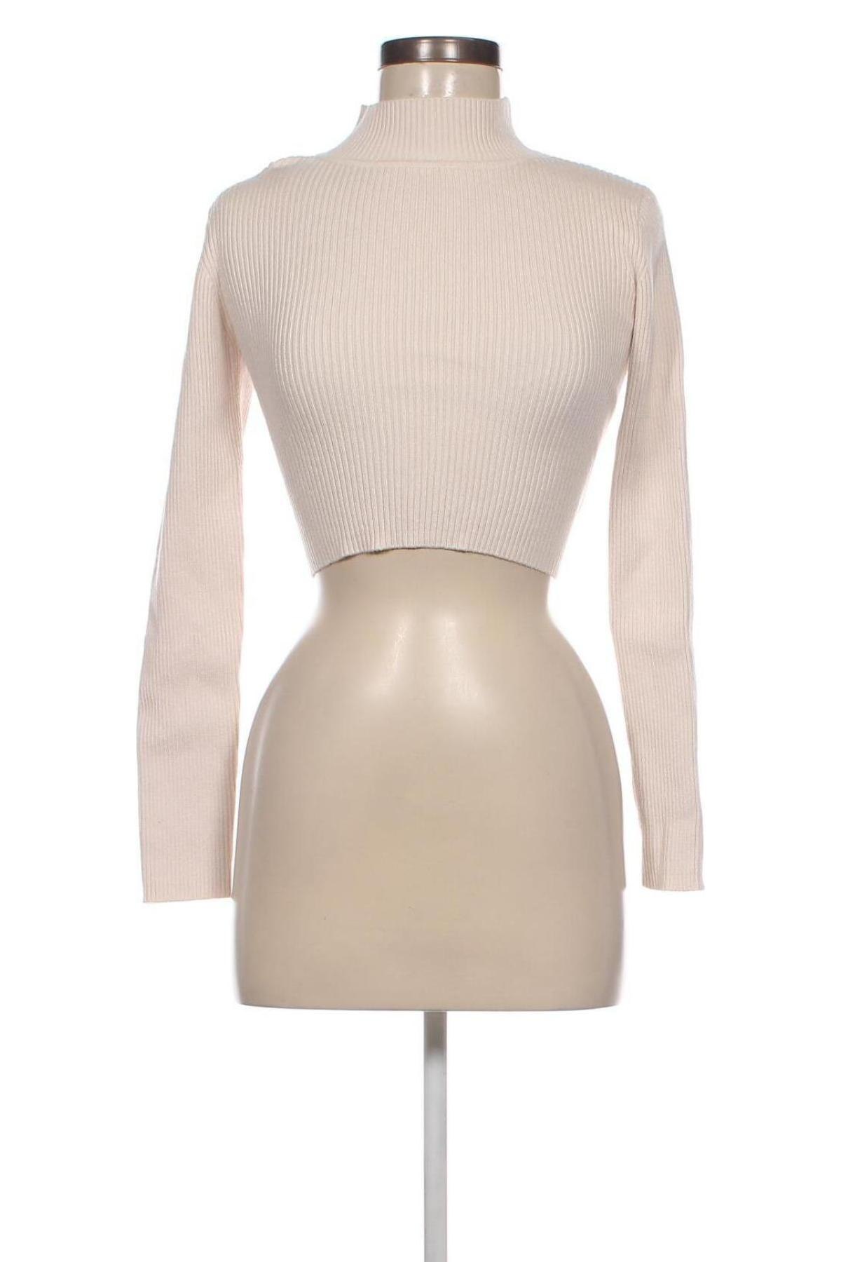 Γυναικείο πουλόβερ Zara, Μέγεθος M, Χρώμα  Μπέζ, Τιμή 7,18 €