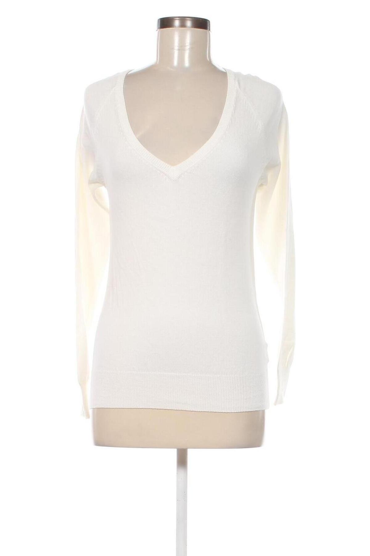 Damenpullover Zara, Größe L, Farbe Weiß, Preis 8,08 €