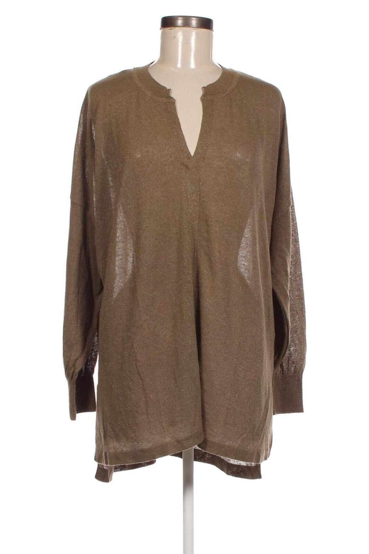 Γυναικείο πουλόβερ Zara, Μέγεθος L, Χρώμα Πράσινο, Τιμή 16,70 €