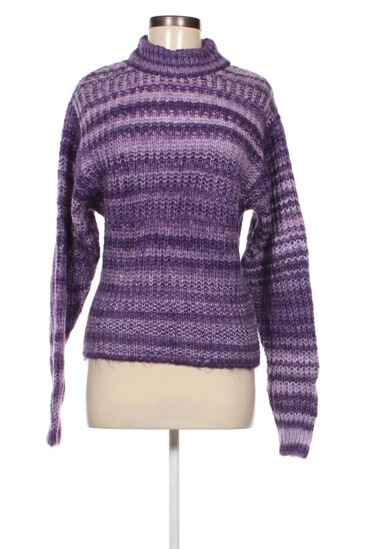 Γυναικείο πουλόβερ Zara, Μέγεθος S, Χρώμα Βιολετί, Τιμή 7,18 €