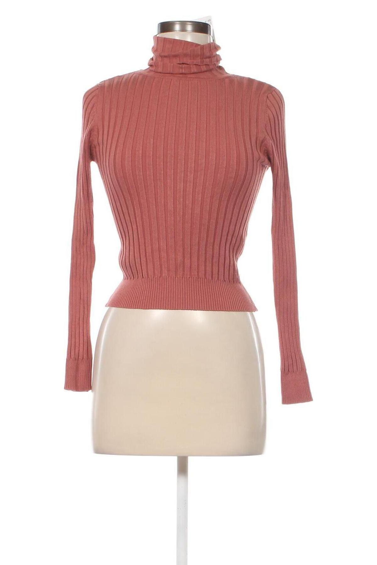 Dámský svetr Zara Knitwear, Velikost S, Barva Popelavě růžová, Cena  142,00 Kč