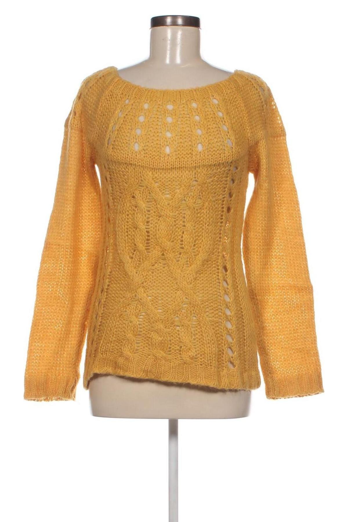 Γυναικείο πουλόβερ adL, Μέγεθος M, Χρώμα Κίτρινο, Τιμή 8,37 €