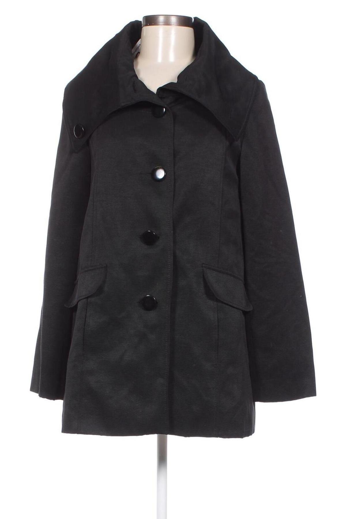 Trench de femei, Mărime M, Culoare Negru, Preț 38,99 Lei