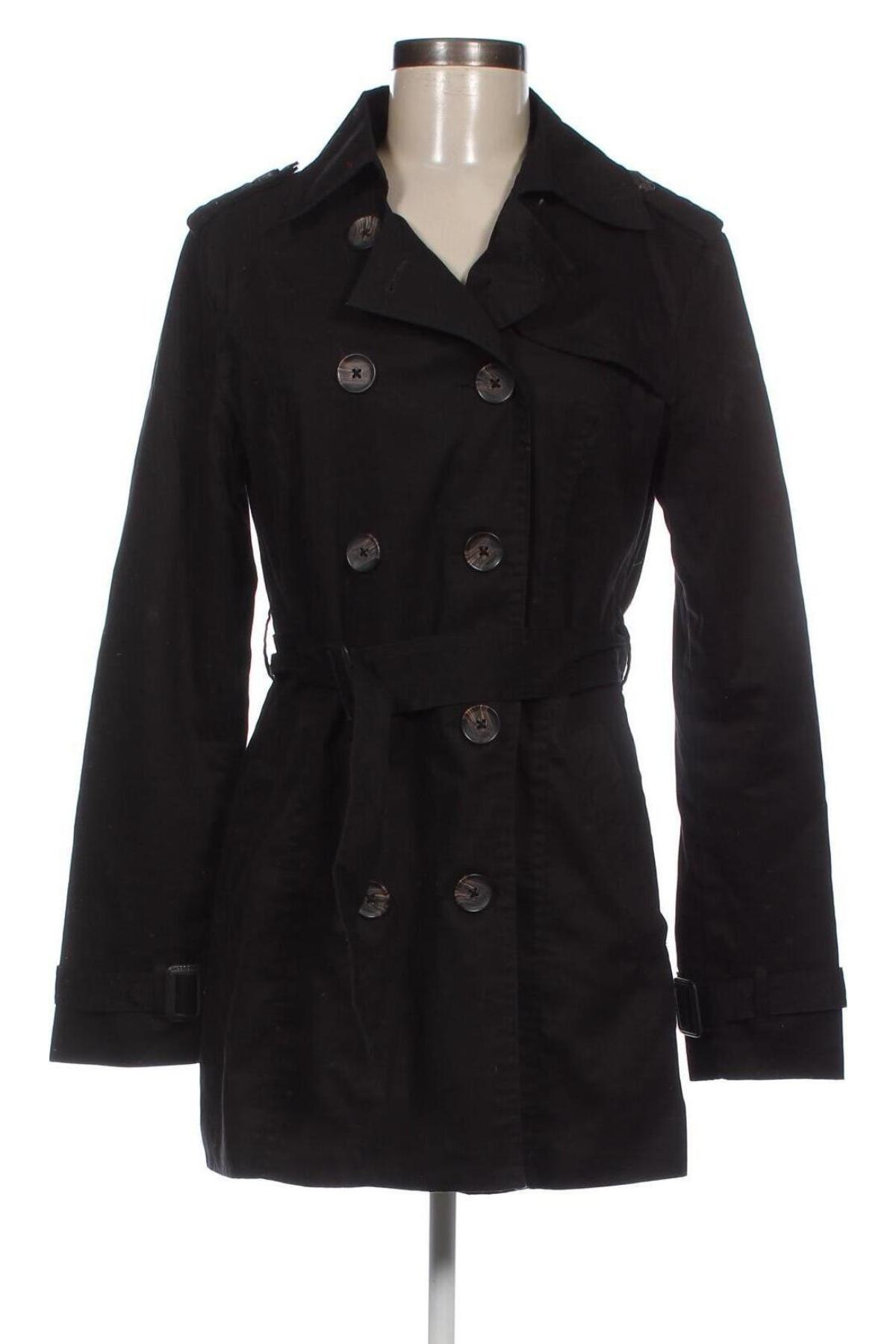 Damen Trenchcoat Calliope, Größe L, Farbe Schwarz, Preis 19,56 €