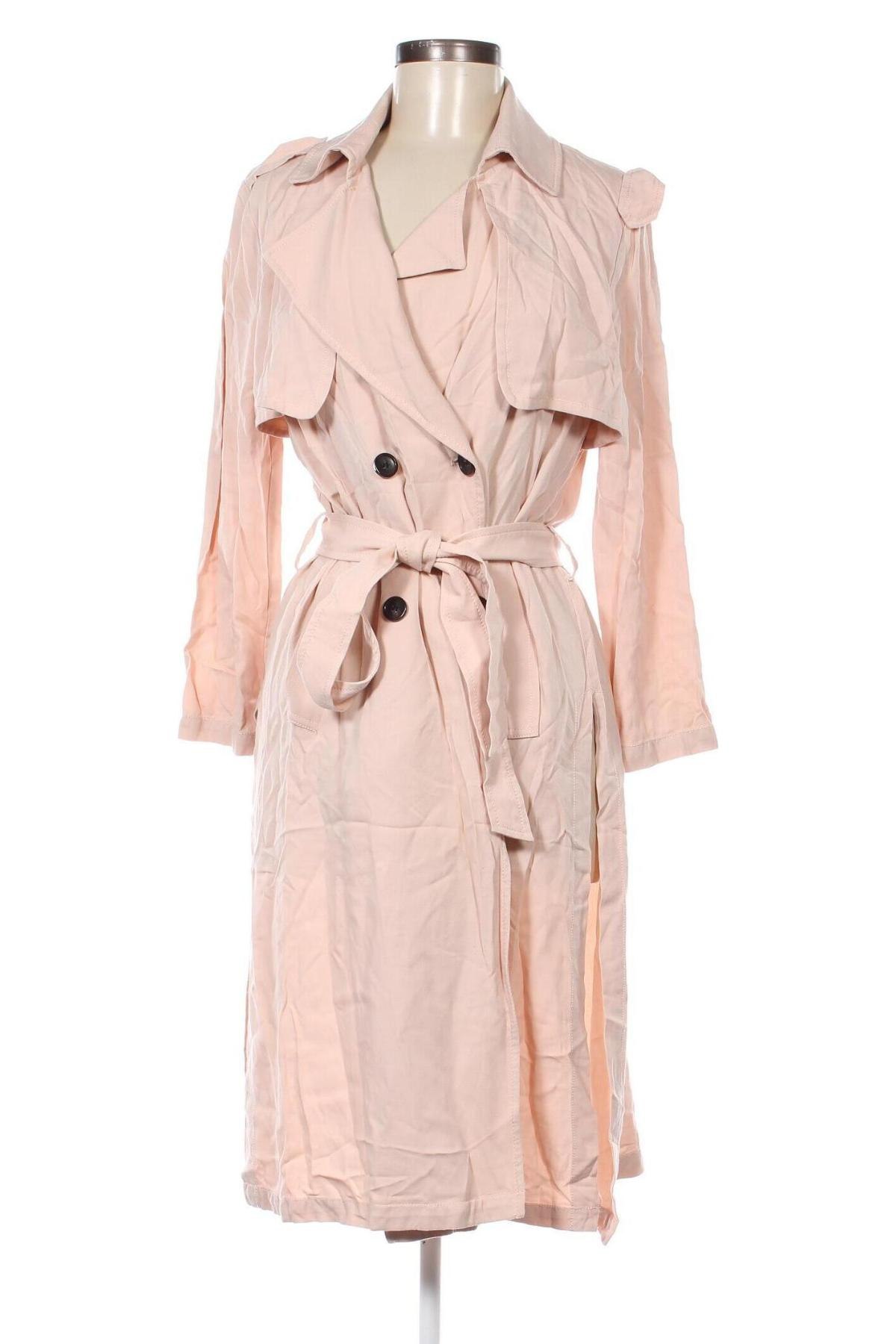 Damen Trenchcoat H&M, Größe S, Farbe Rosa, Preis 17,22 €