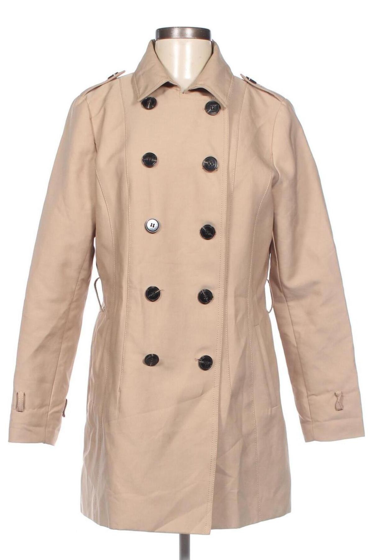 Damen Trench Coat Hallhuber, Größe M, Farbe Beige, Preis € 57,76