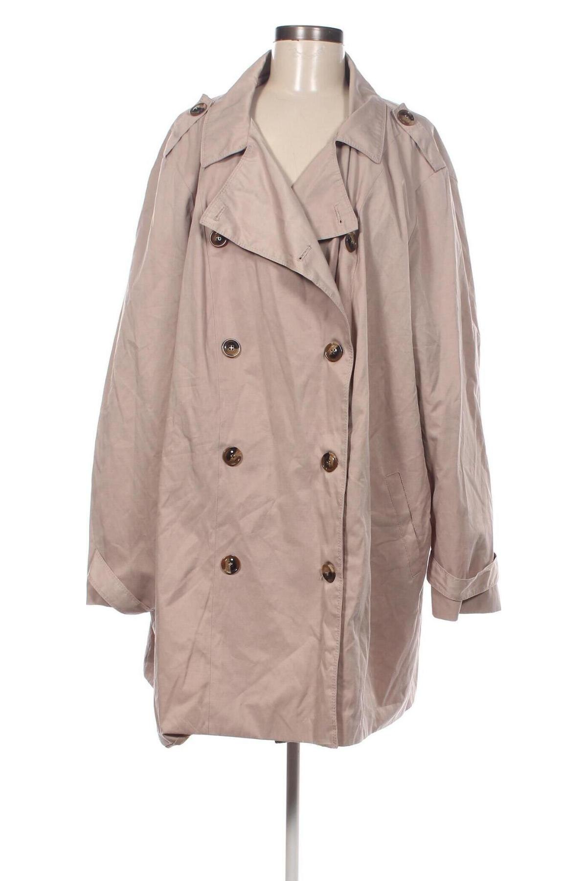 Damen Trench Coat Janina, Größe 5XL, Farbe Beige, Preis € 49,58