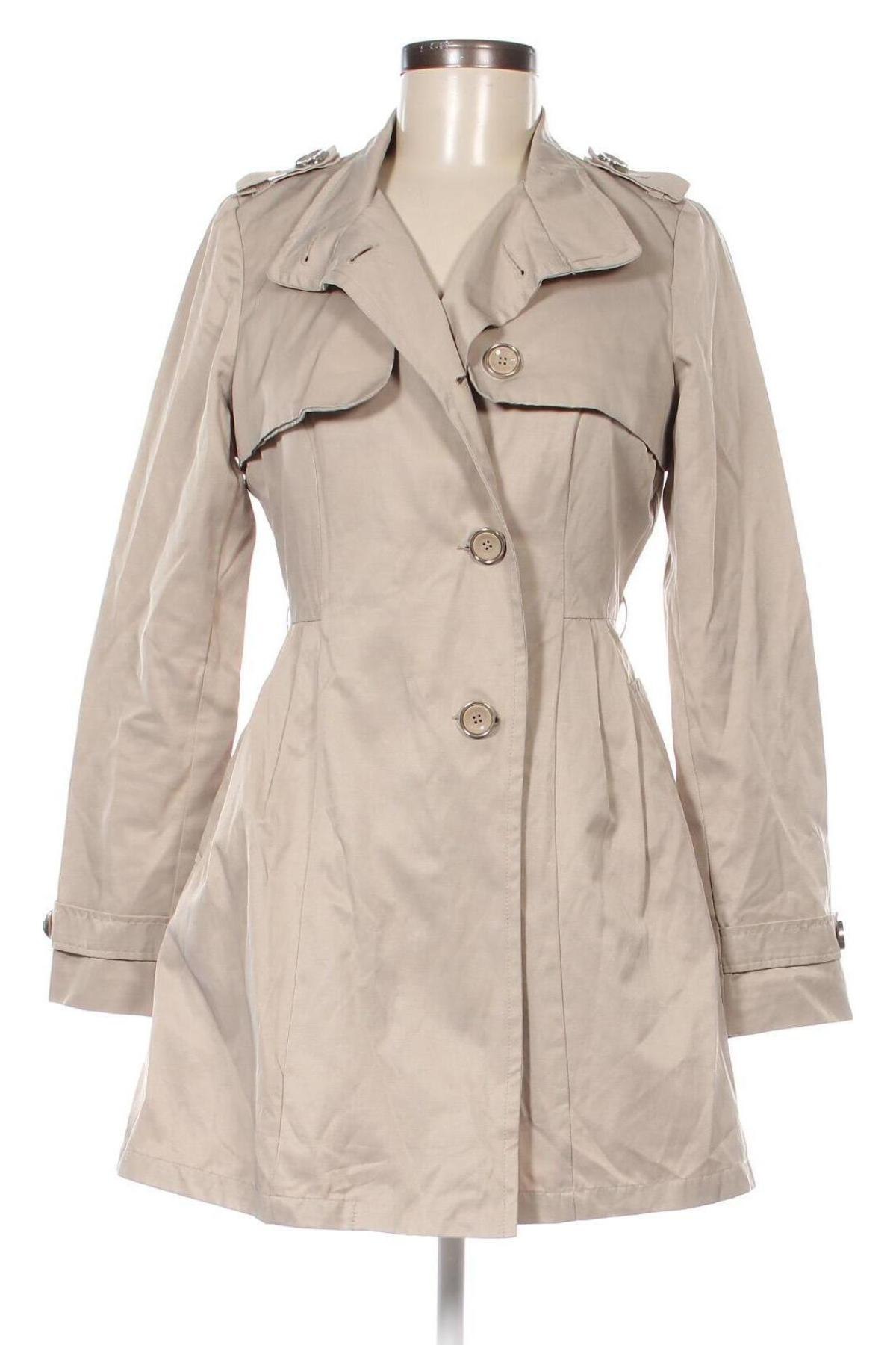 Damen Trenchcoat Orsay, Größe S, Farbe Beige, Preis 22,44 €