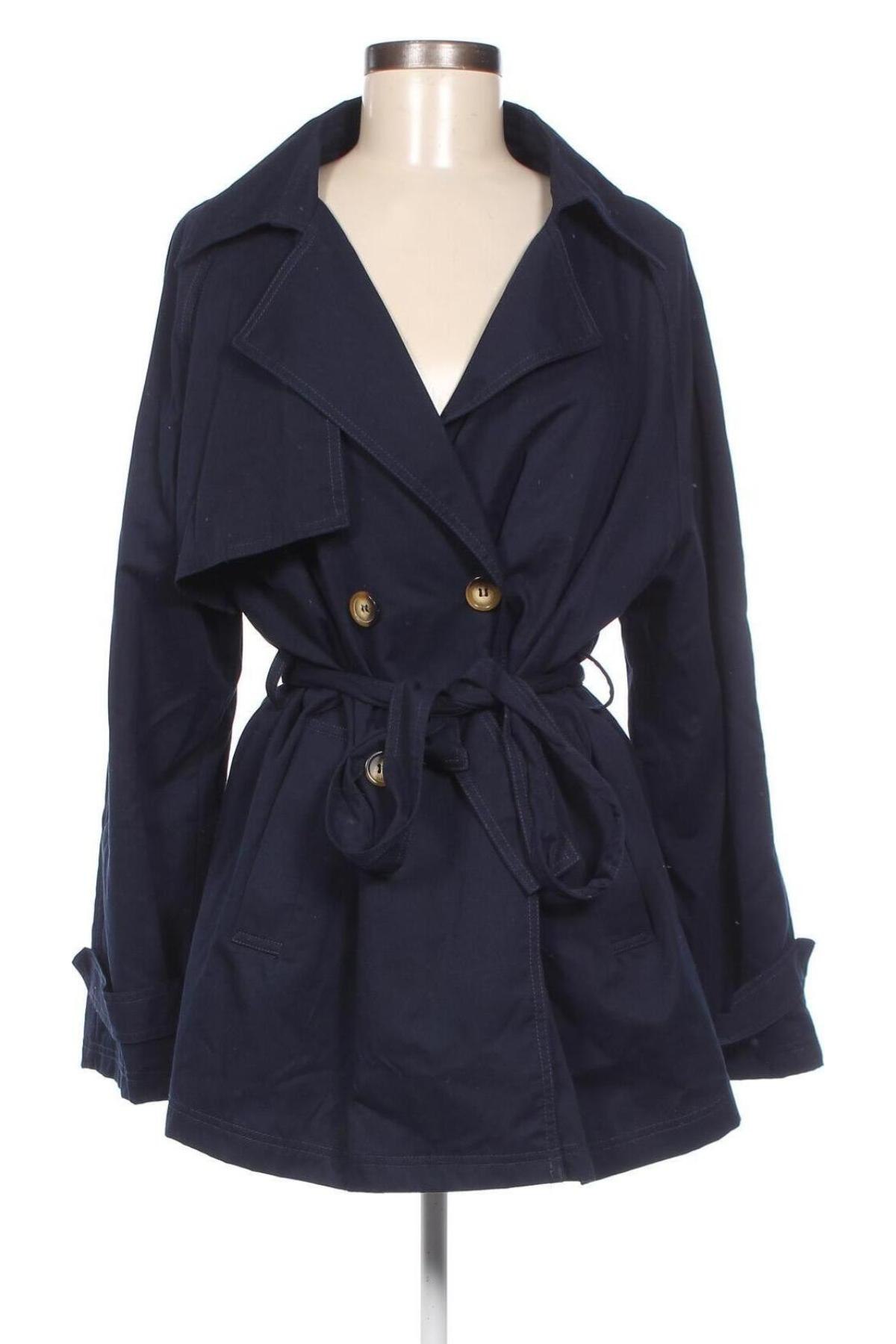 Damen Trench Coat Oviesse, Größe XL, Farbe Blau, Preis € 61,86