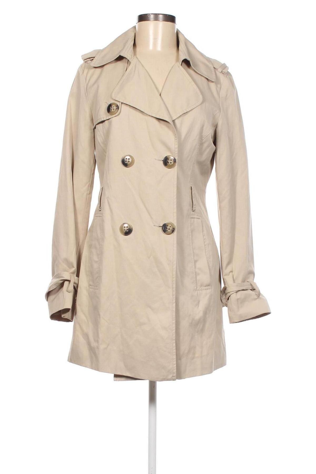 Damen Trench Coat United Colors Of Benetton, Größe L, Farbe Beige, Preis € 40,22