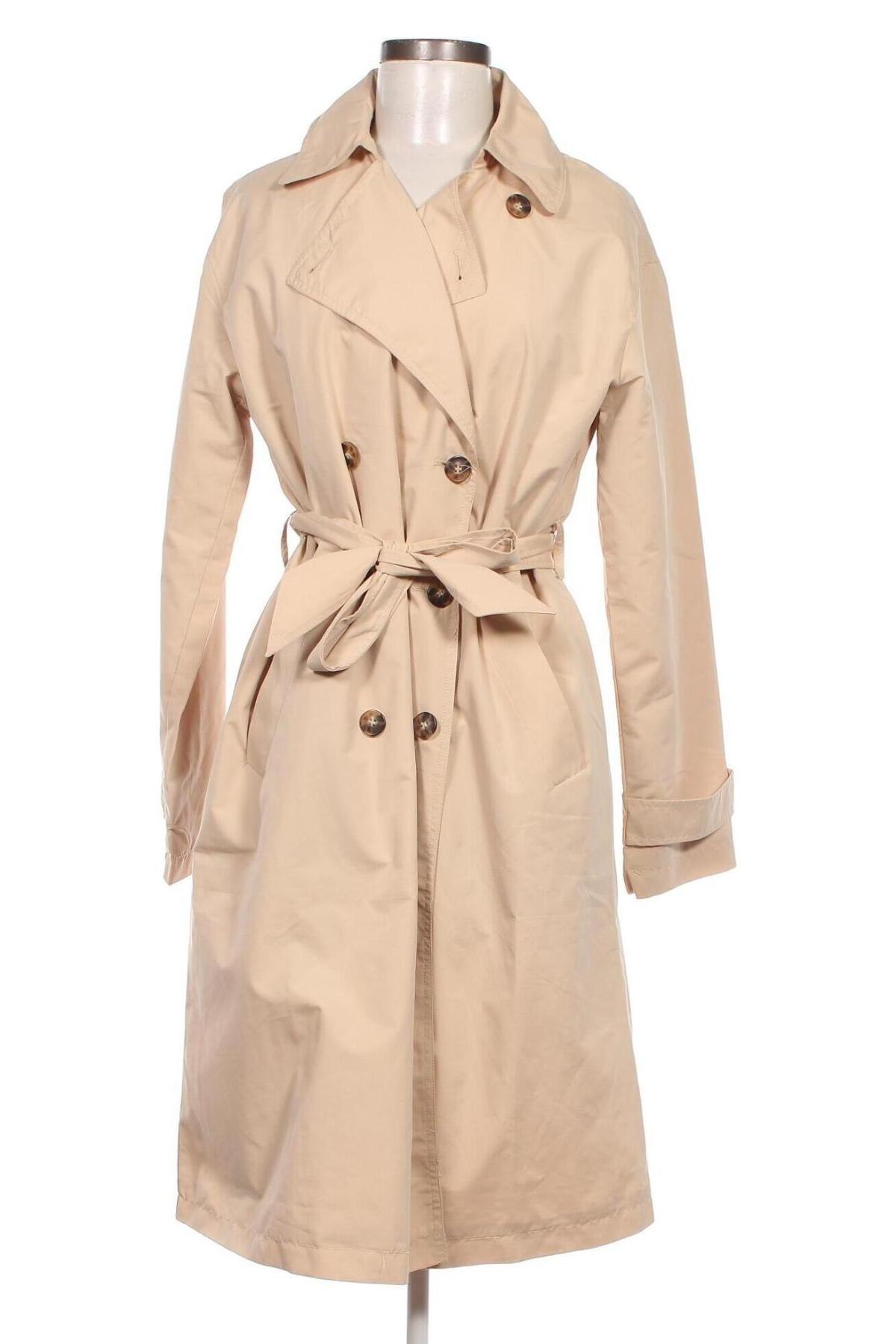 Damen Trench Coat Vero Moda, Größe S, Farbe Beige, Preis € 13,92