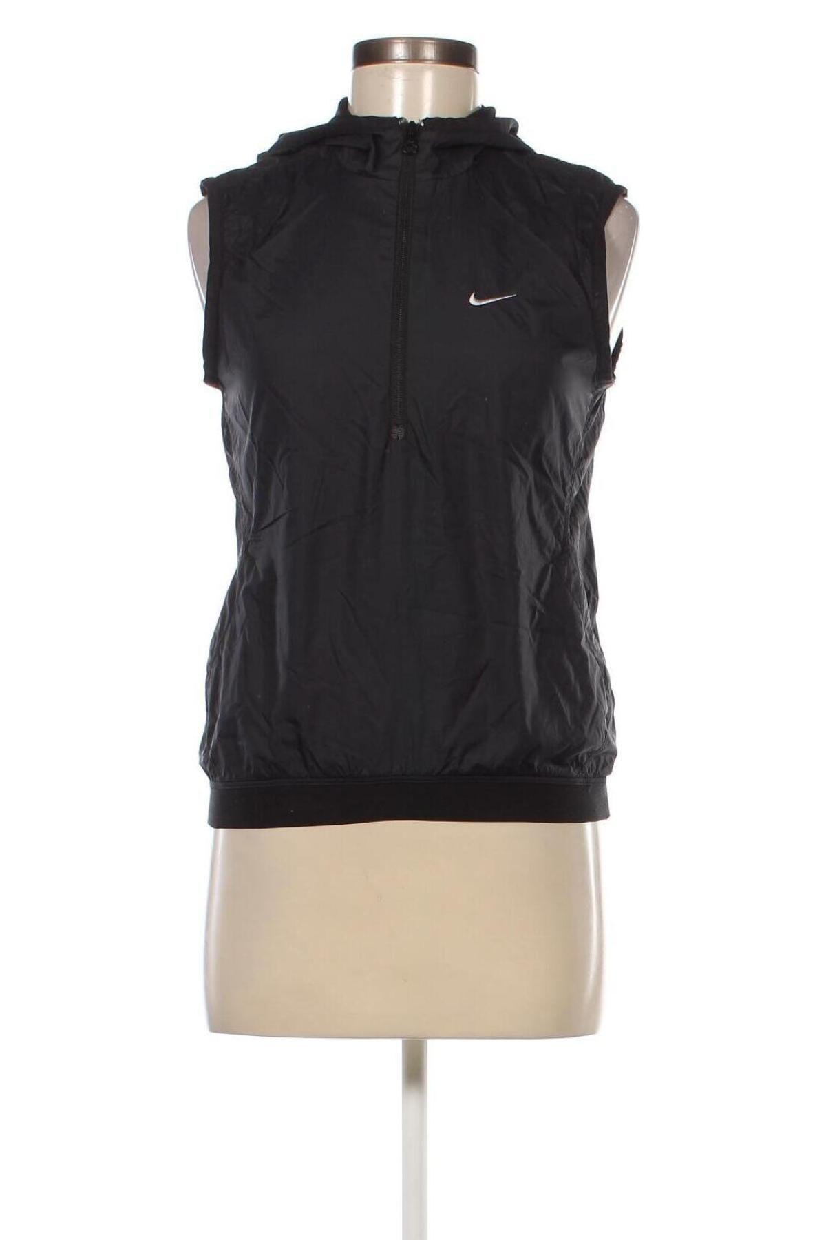 Γυναίκειο αθλητικό τοπ Nike, Μέγεθος S, Χρώμα Μαύρο, Τιμή 17,39 €
