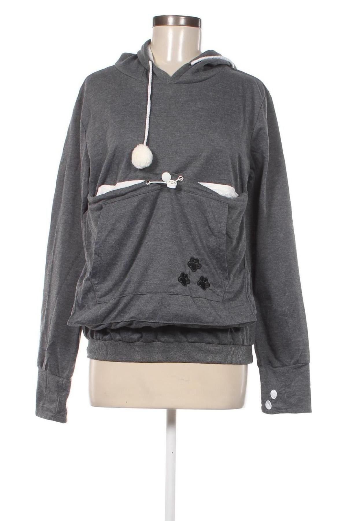 Damen Sweatshirt, Größe M, Farbe Grau, Preis 8,49 €