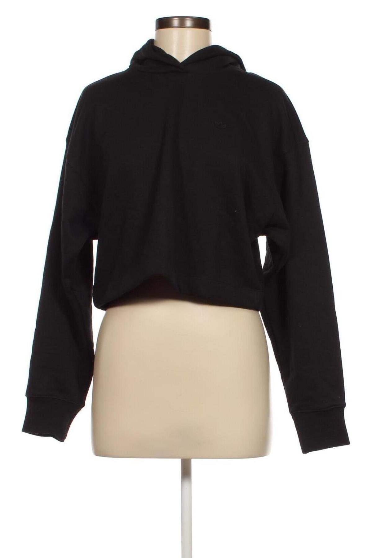 Γυναικείο φούτερ Adidas Originals, Μέγεθος S, Χρώμα Μαύρο, Τιμή 17,26 €