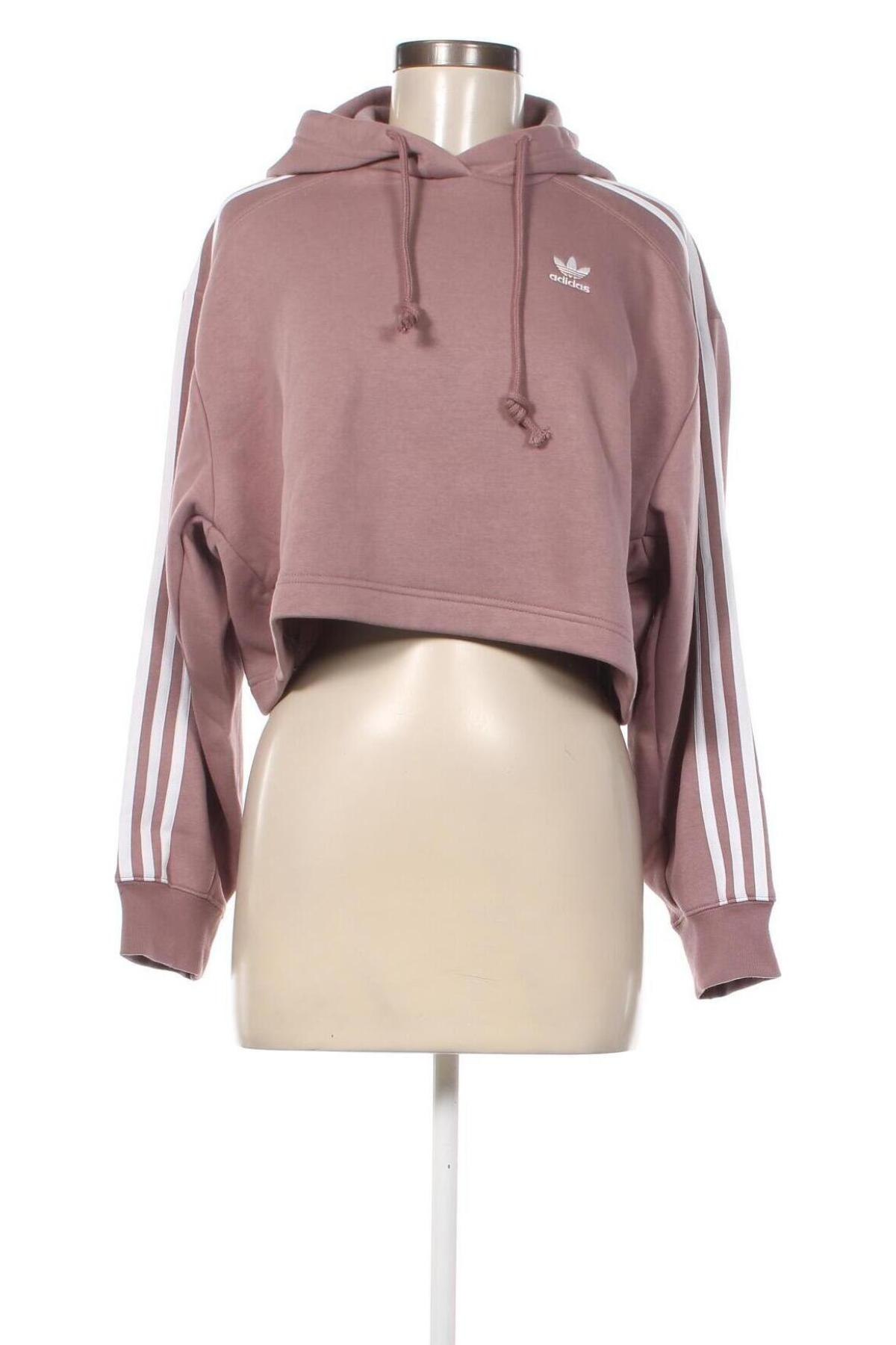 Damen Sweatshirt Adidas Originals, Größe XS, Farbe Aschrosa, Preis 55,67 €