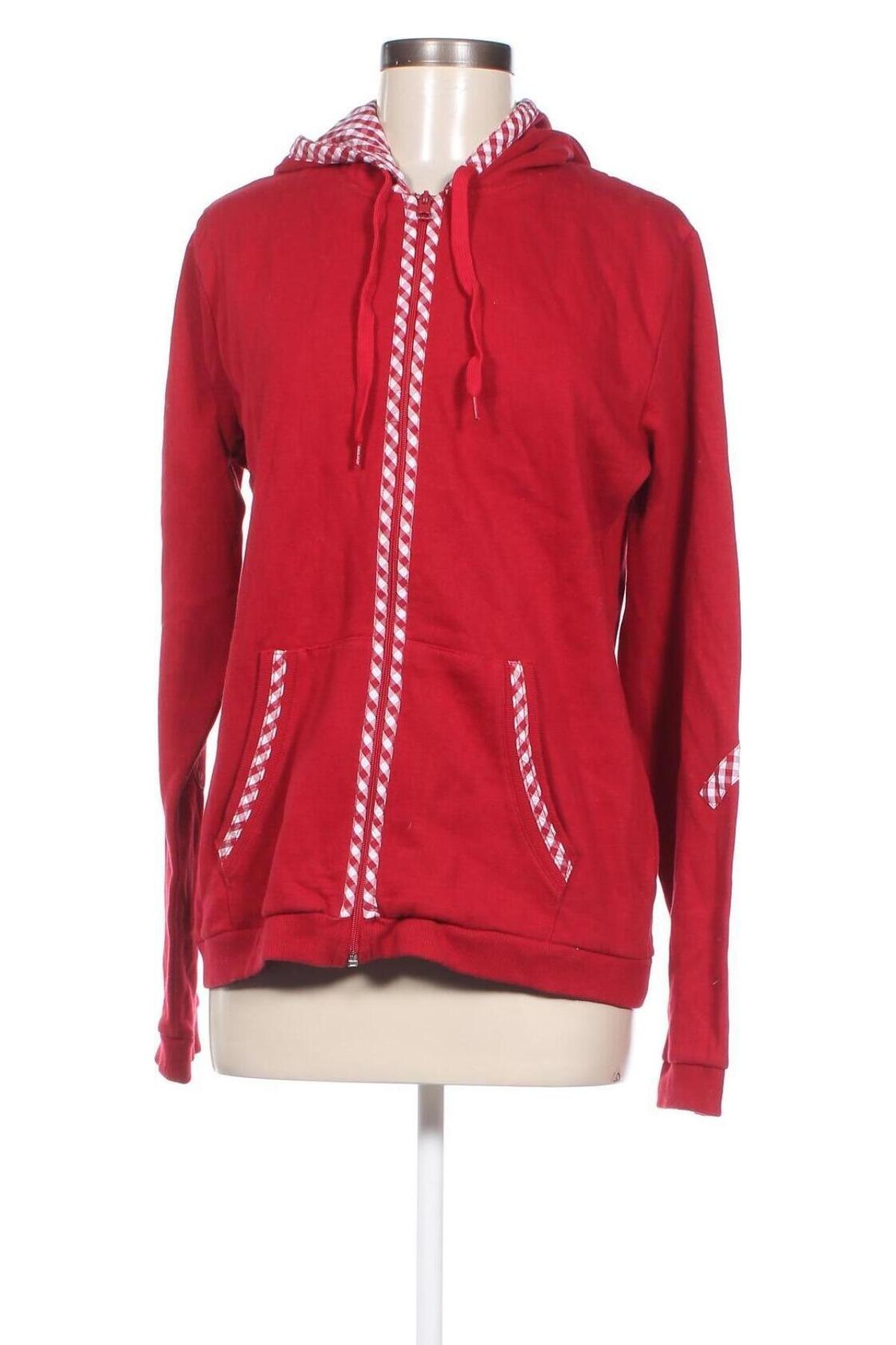 Damen Sweatshirt Alpin De Luxe, Größe L, Farbe Rot, Preis 9,00 €