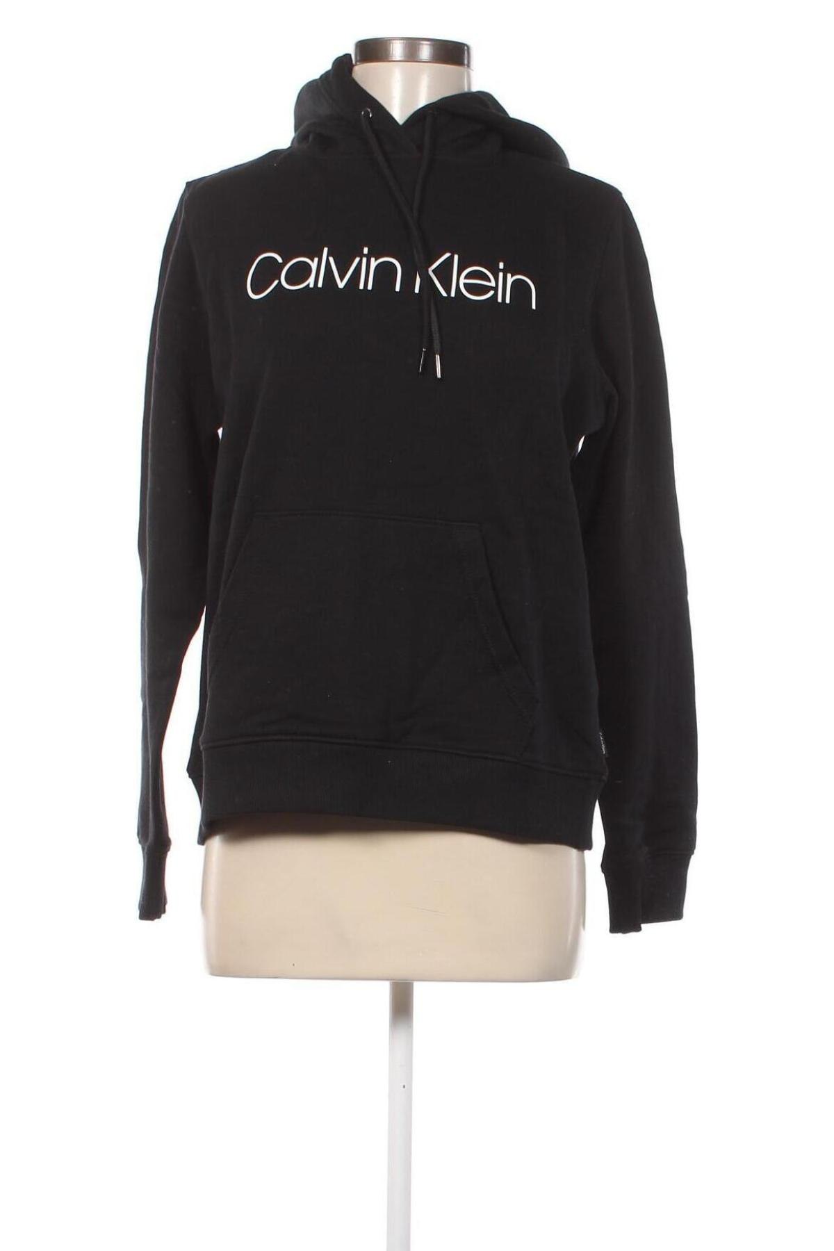 Damen Sweatshirt Calvin Klein, Größe L, Farbe Schwarz, Preis 96,39 €