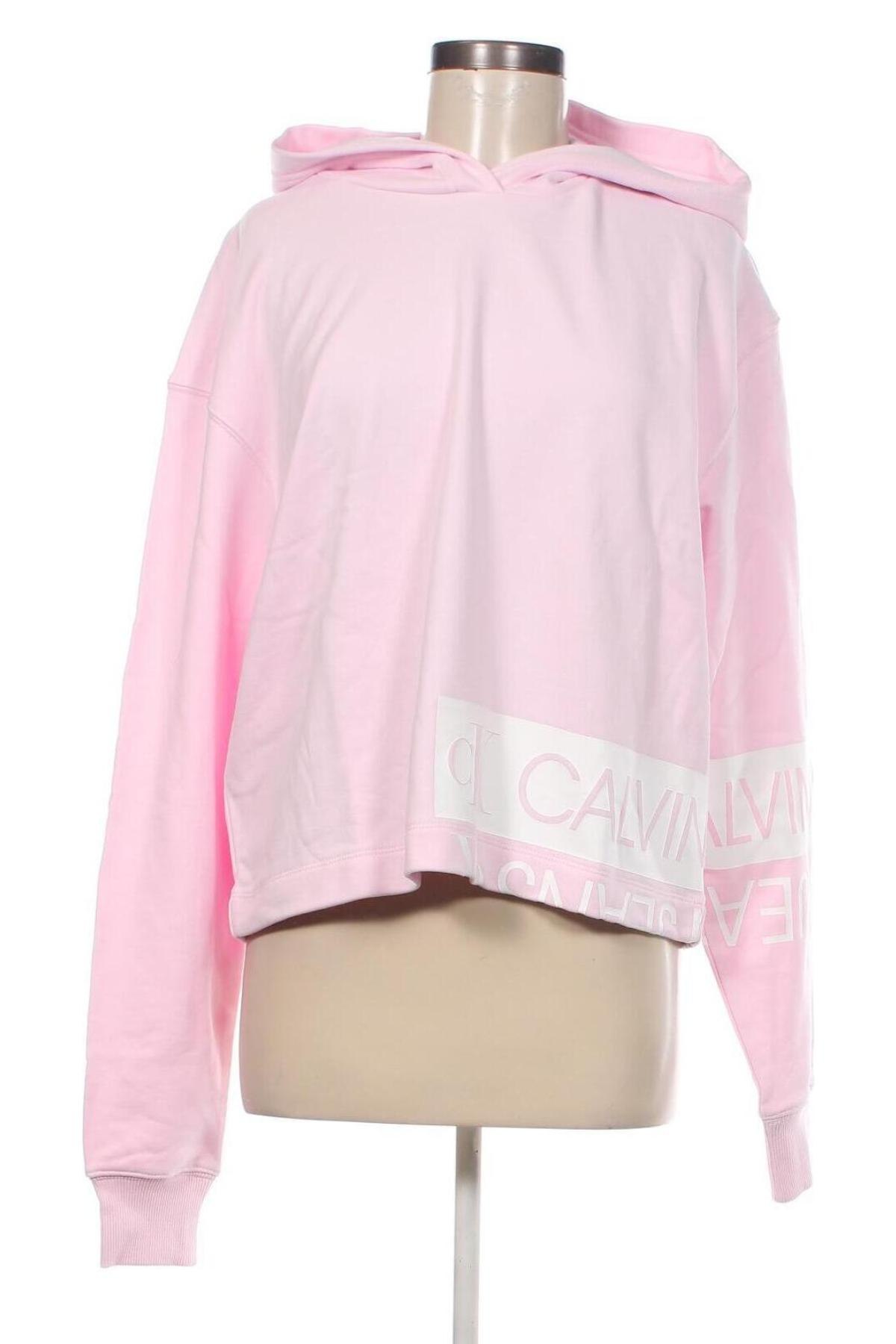 Damska bluza Calvin Klein Jeans, Rozmiar L, Kolor Różowy, Cena 458,46 zł