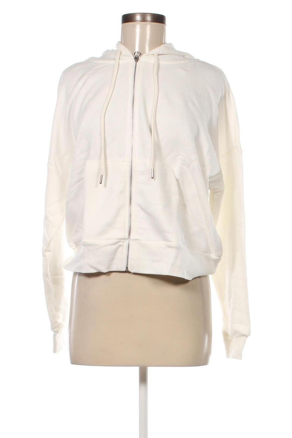 Γυναικείο φούτερ Defacto, Μέγεθος XL, Χρώμα Λευκό, Τιμή 7,82 €