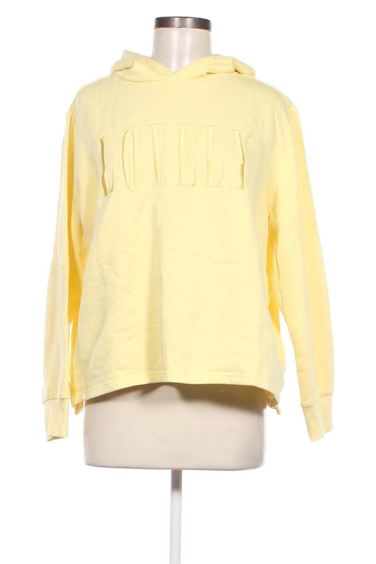 Γυναικείο φούτερ Essentials by Tchibo, Μέγεθος XL, Χρώμα Κίτρινο, Τιμή 10,76 €