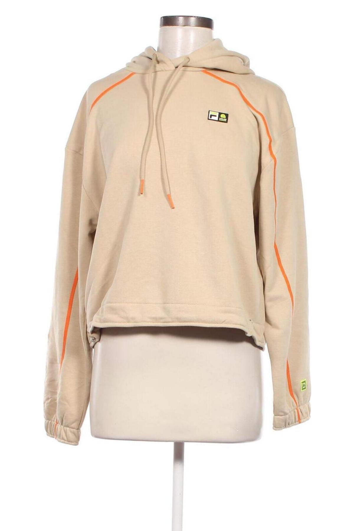 Damen Sweatshirt FILA, Größe M, Farbe Beige, Preis 12,25 €