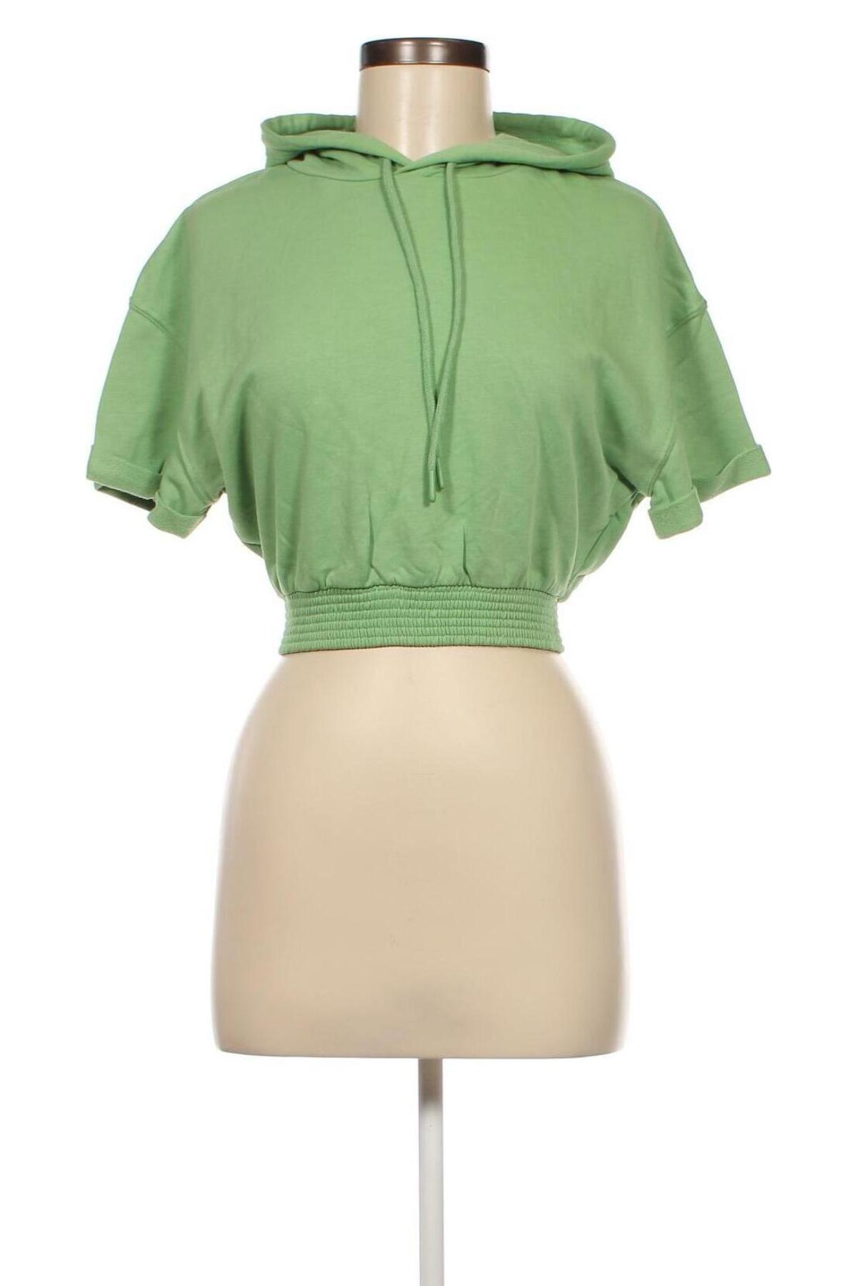 Γυναικείο φούτερ Jennyfer, Μέγεθος XXS, Χρώμα Πράσινο, Τιμή 12,80 €
