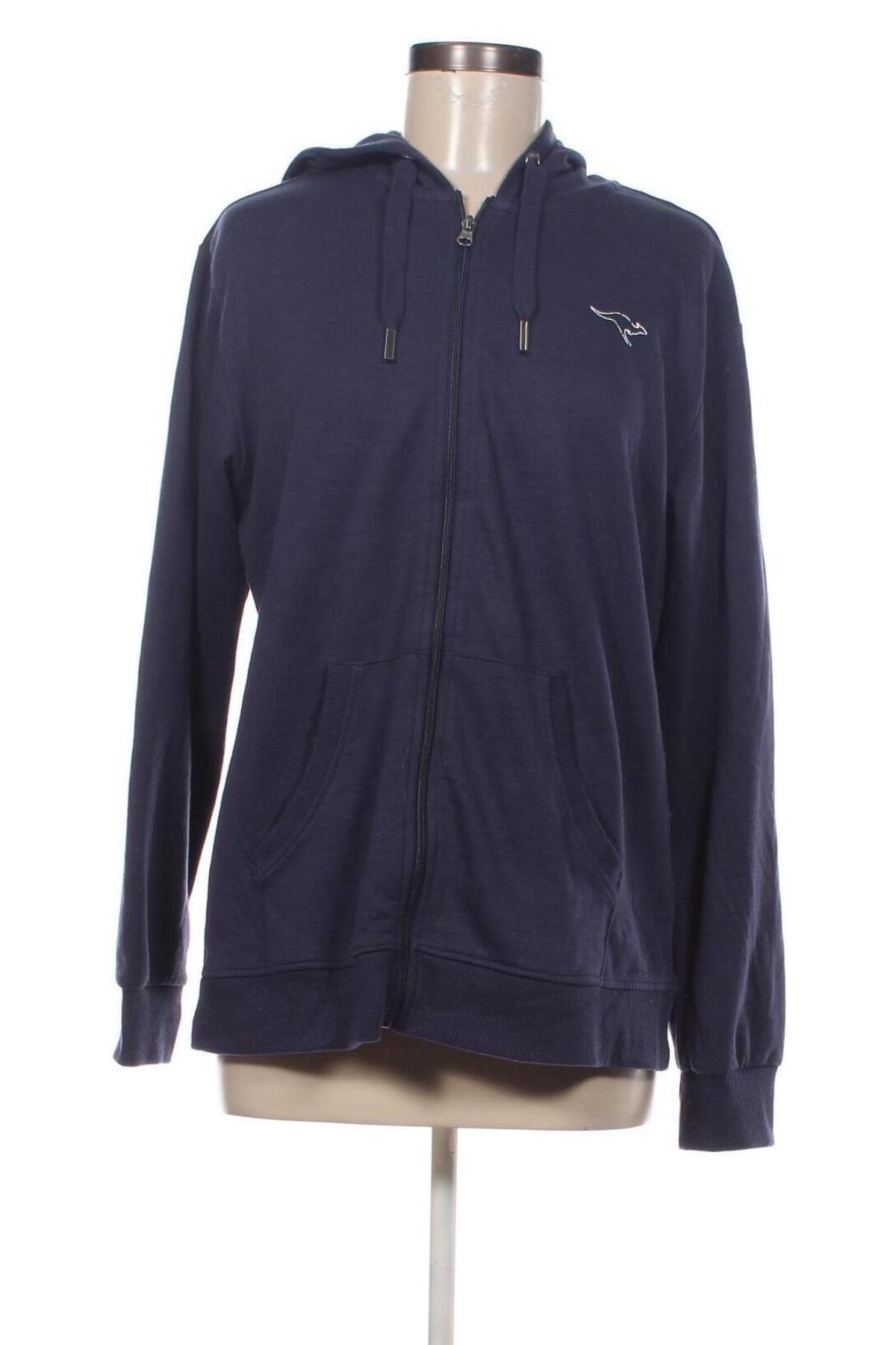 Damen Sweatshirt Kangaroos, Größe XL, Farbe Blau, Preis 28,53 €