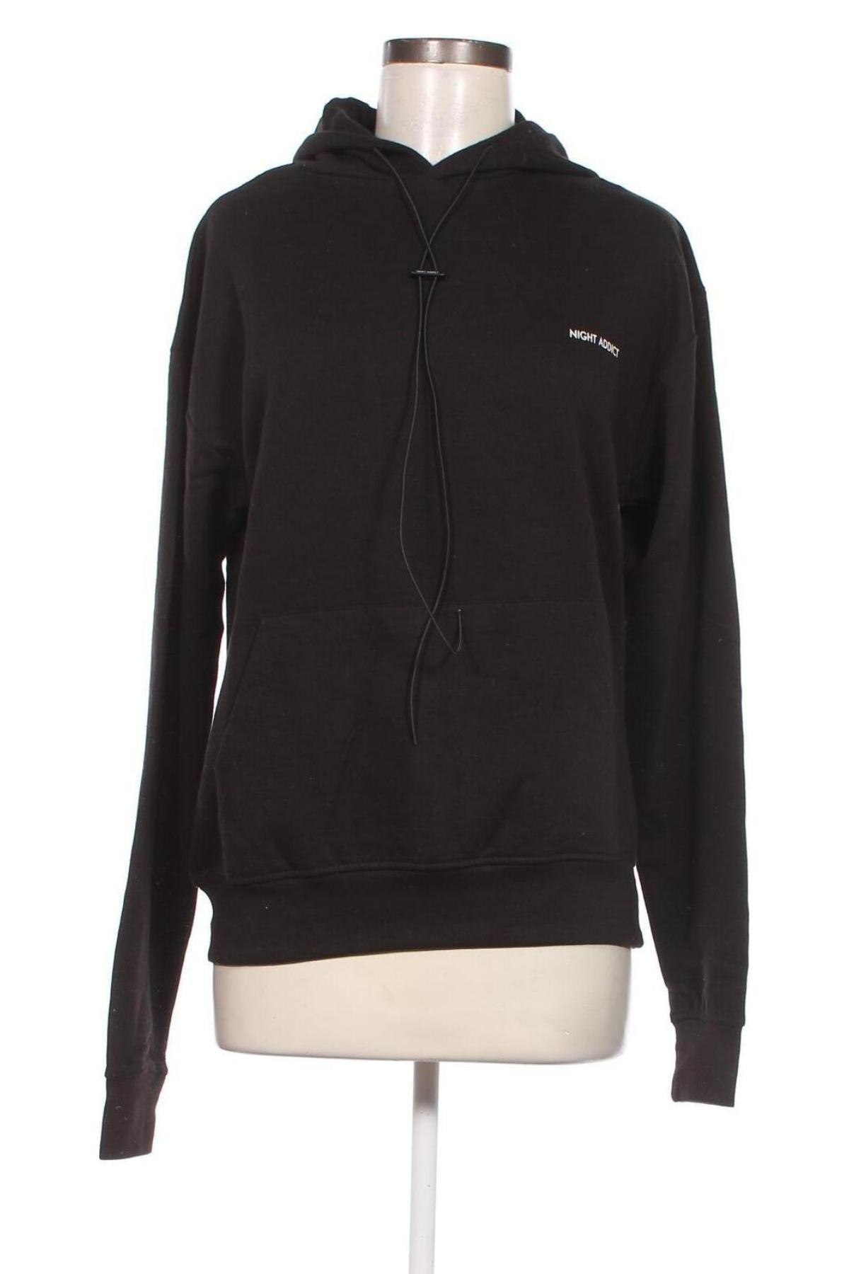 Damen Sweatshirt NIGHT ADDICT, Größe XXS, Farbe Schwarz, Preis € 12,46