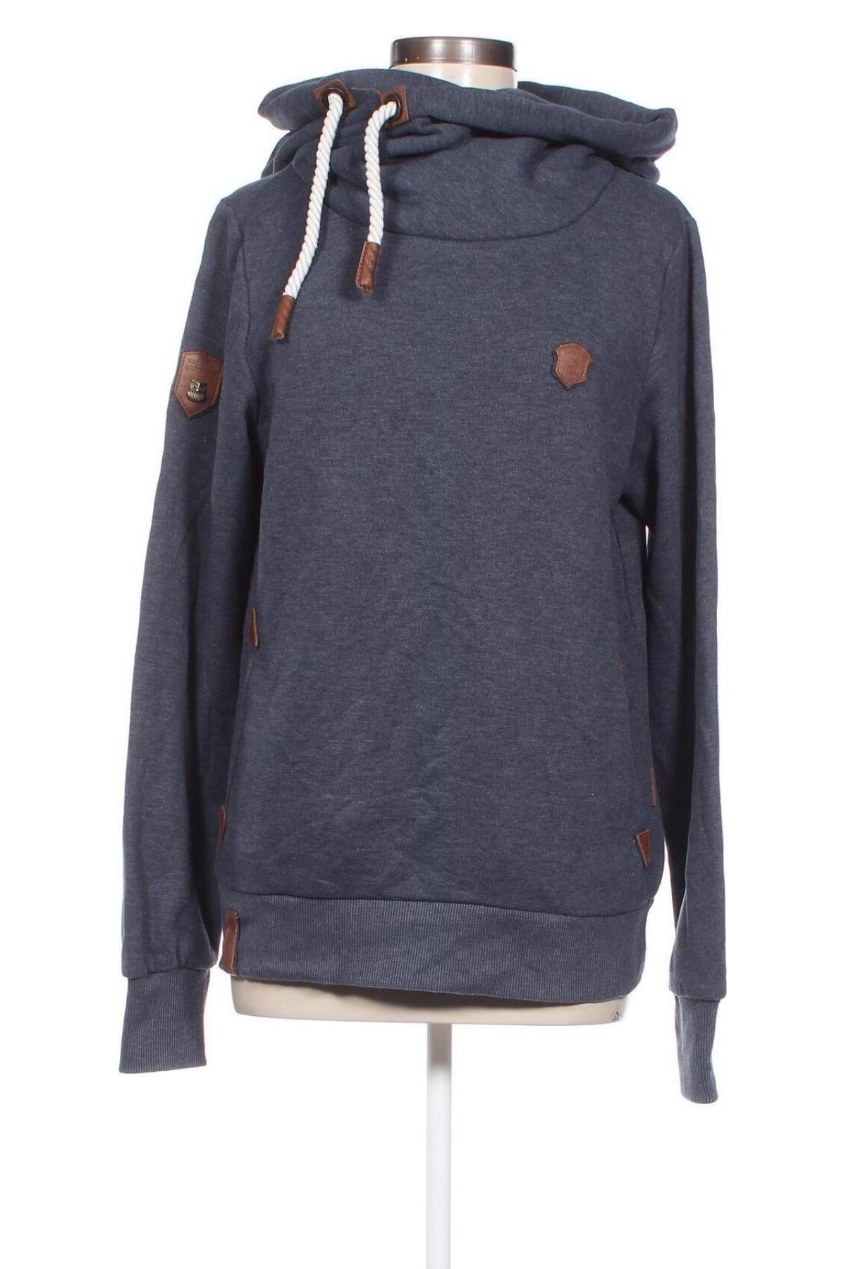 Damen Sweatshirt Naketano, Größe XL, Farbe Blau, Preis 30,06 €