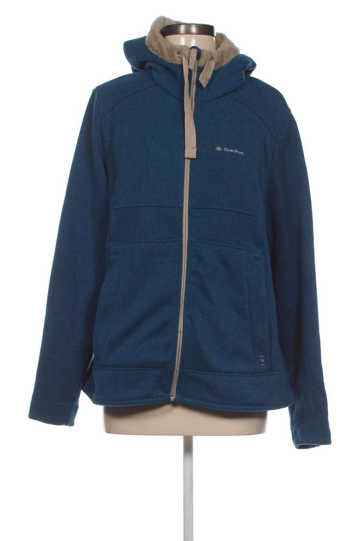 Damen Sweatshirt Quechua, Größe XL, Farbe Blau, Preis 20,18 €