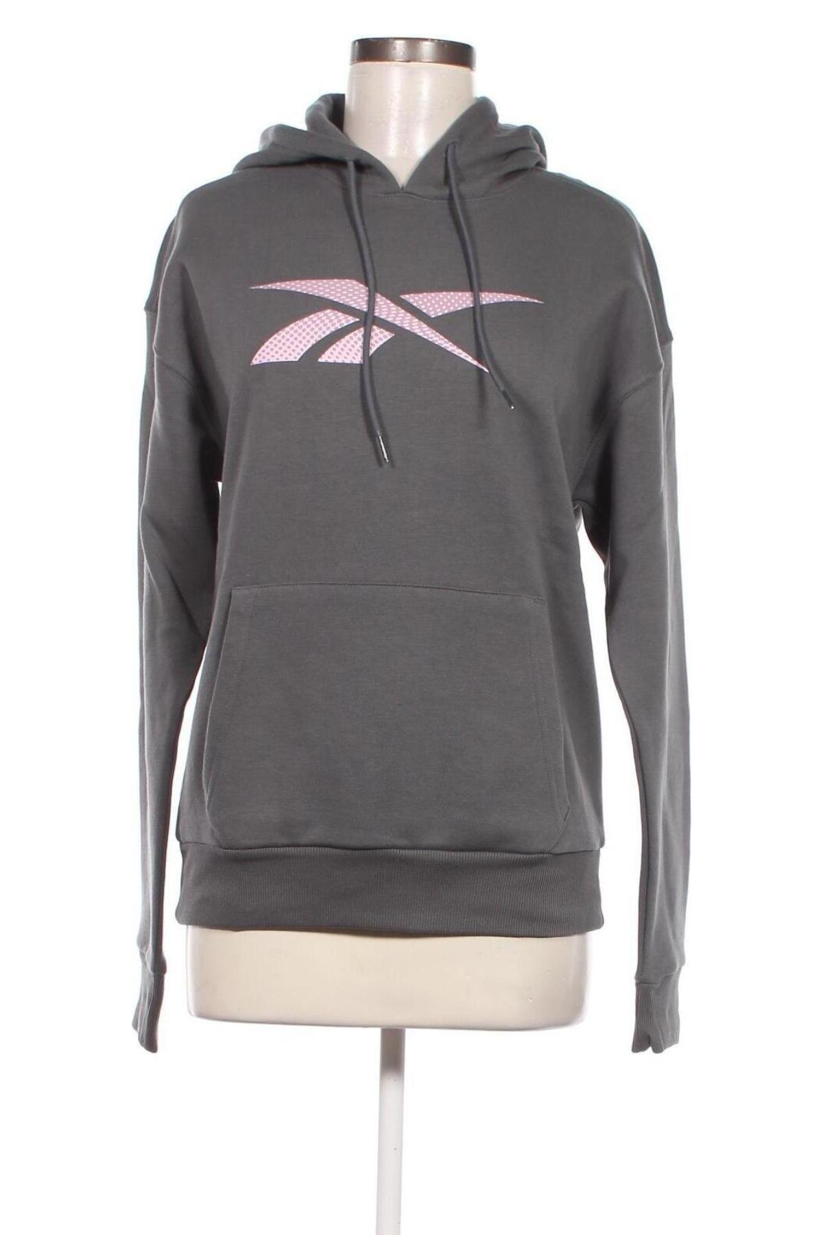 Damen Sweatshirt Reebok, Größe S, Farbe Grau, Preis 11,13 €