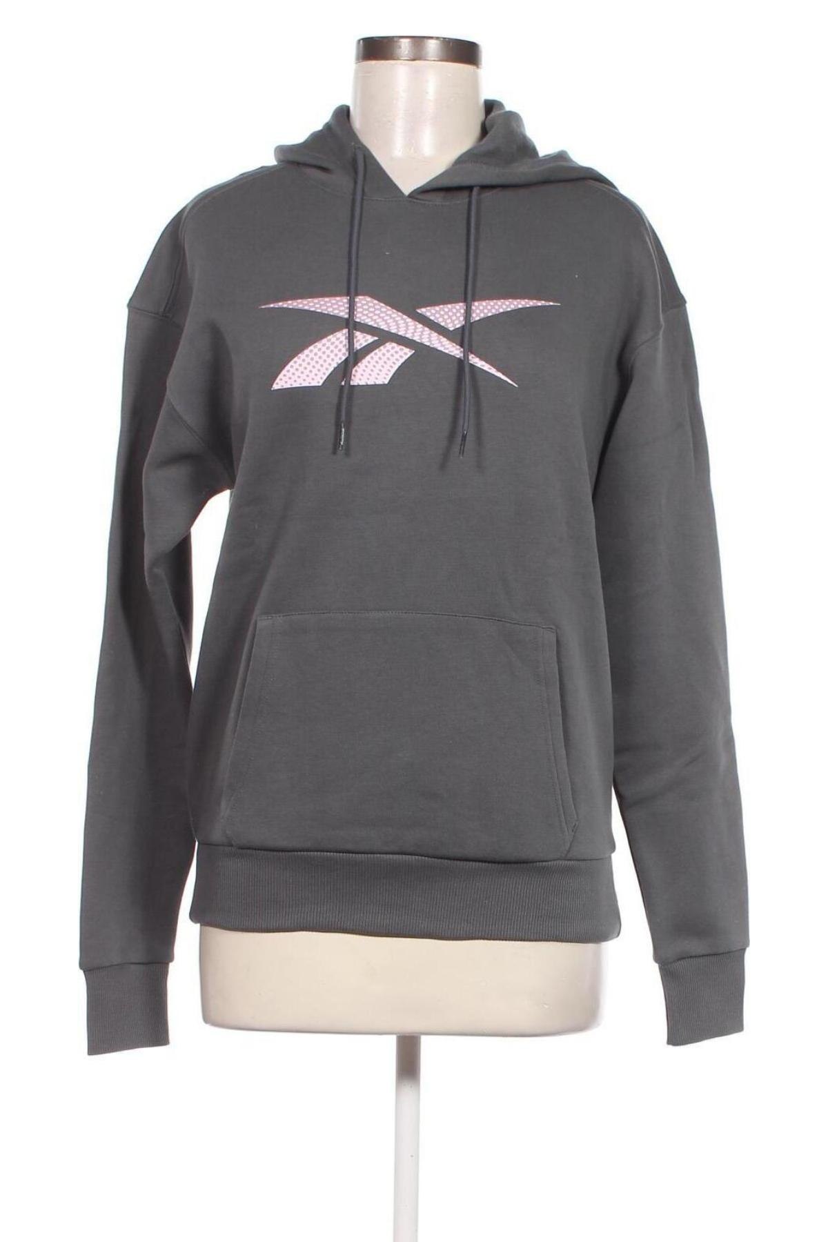 Damen Sweatshirt Reebok, Größe XS, Farbe Grau, Preis 14,47 €