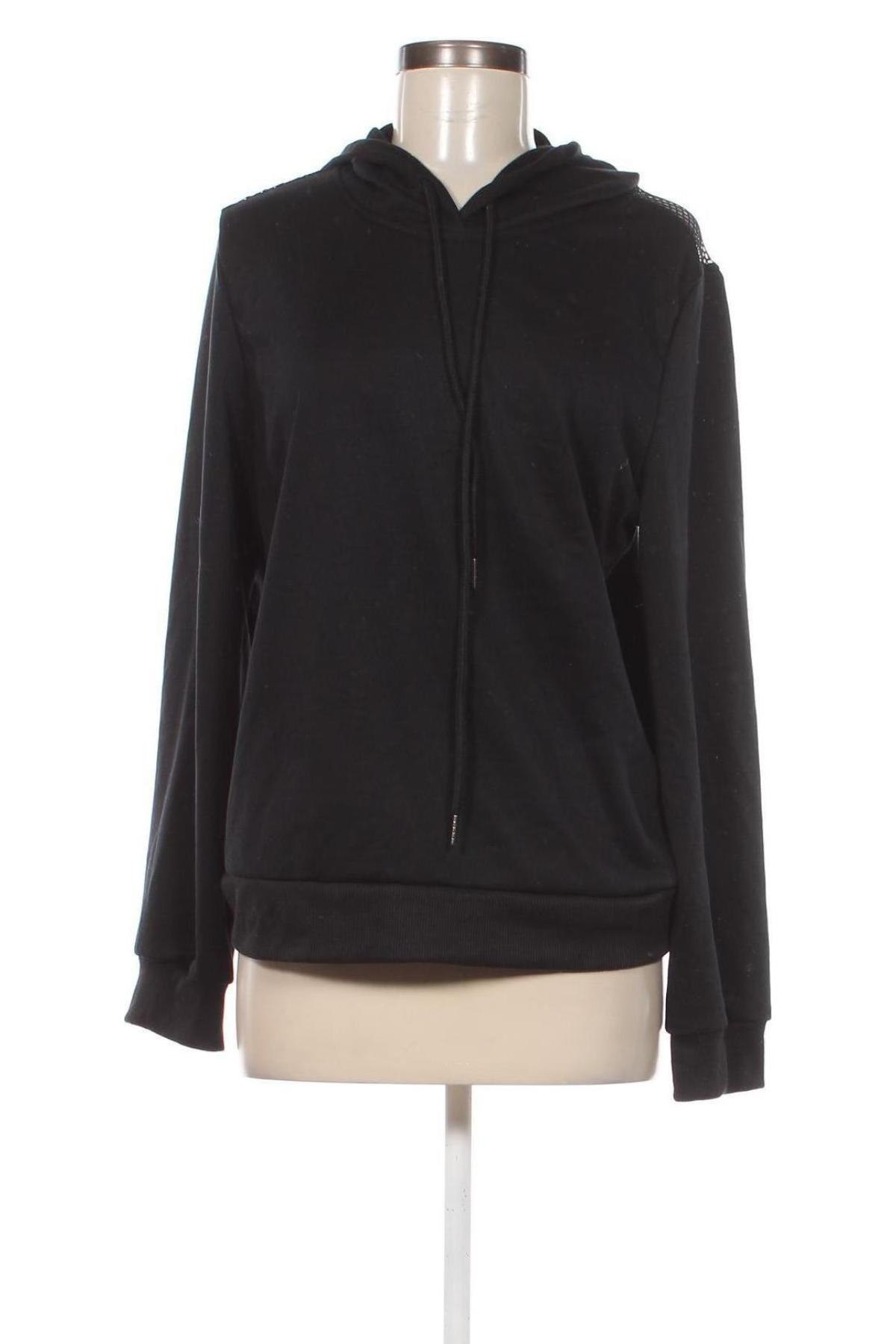 Γυναικείο φούτερ SHEIN, Μέγεθος L, Χρώμα Μαύρο, Τιμή 5,56 €