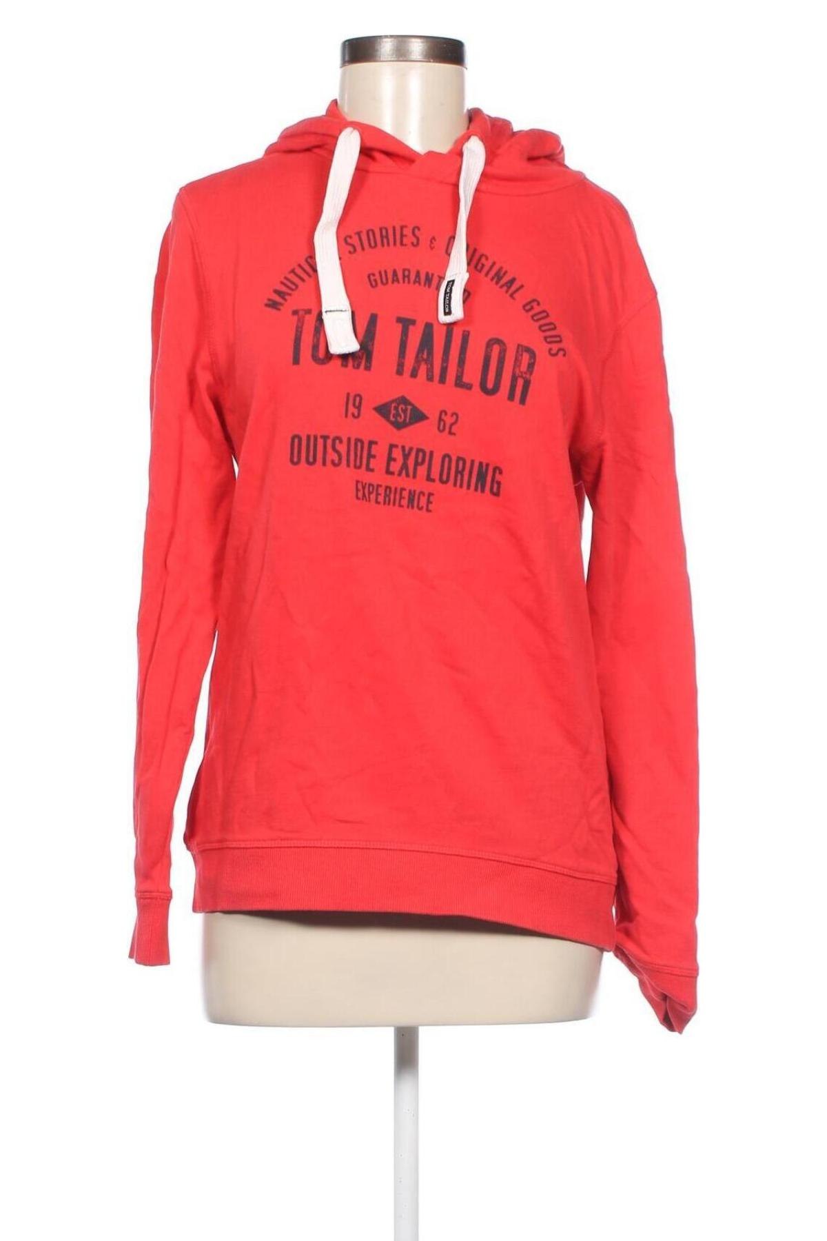 Női sweatshirt Tom Tailor, Méret M, Szín Piros, Ár 2 601 Ft