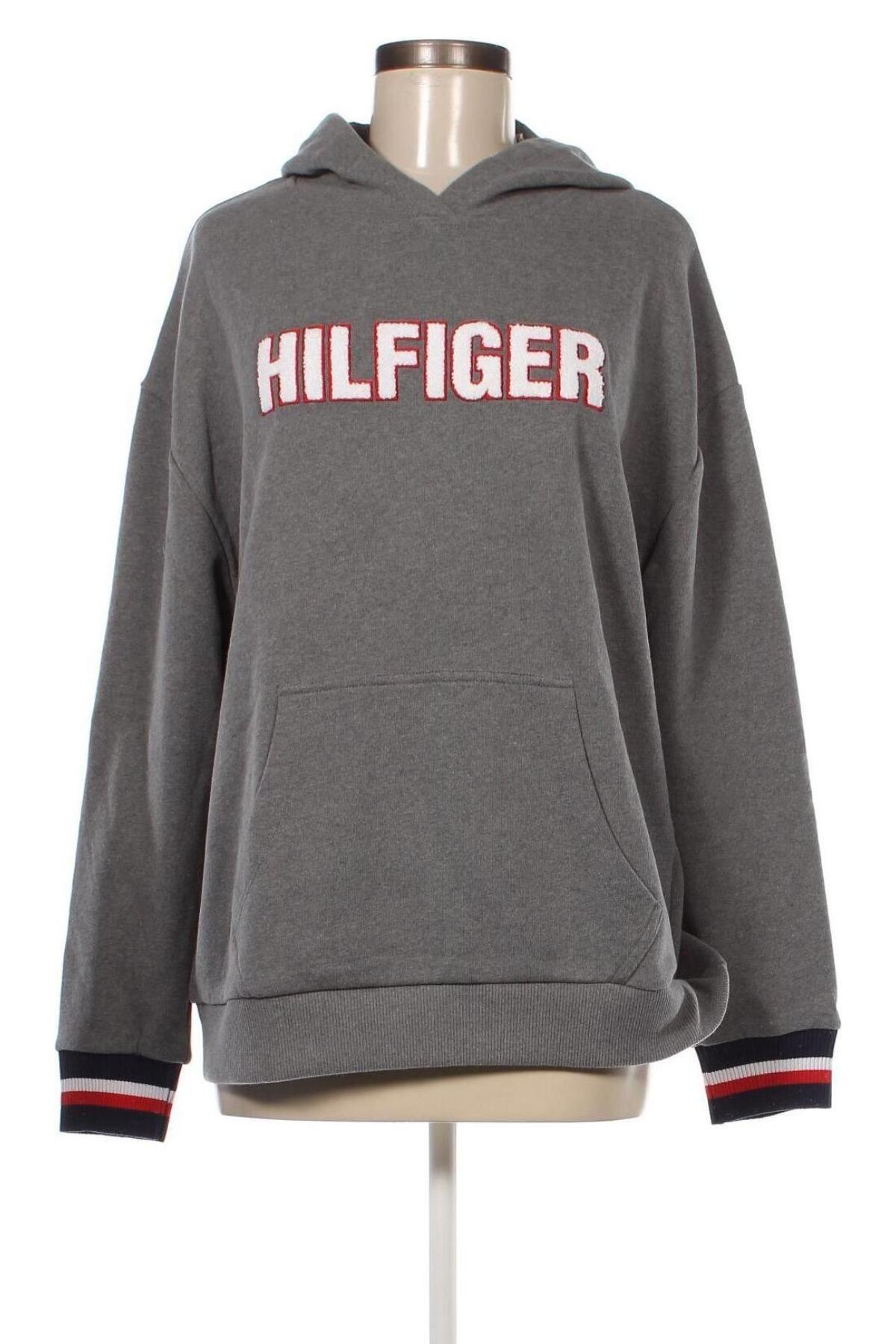 Γυναικείο φούτερ Tommy Hilfiger, Μέγεθος L, Χρώμα Γκρί, Τιμή 45,11 €