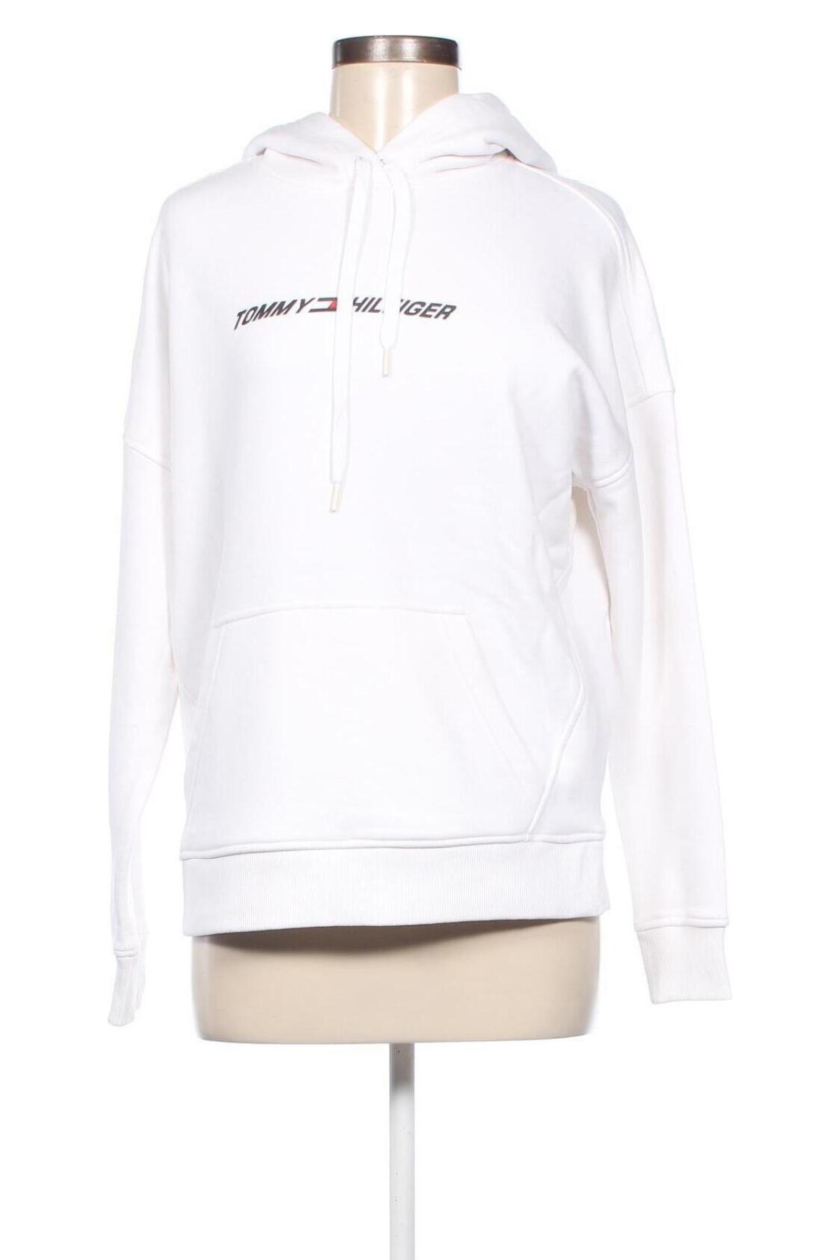 Damen Sweatshirt Tommy Hilfiger, Größe S, Farbe Weiß, Preis 90,21 €