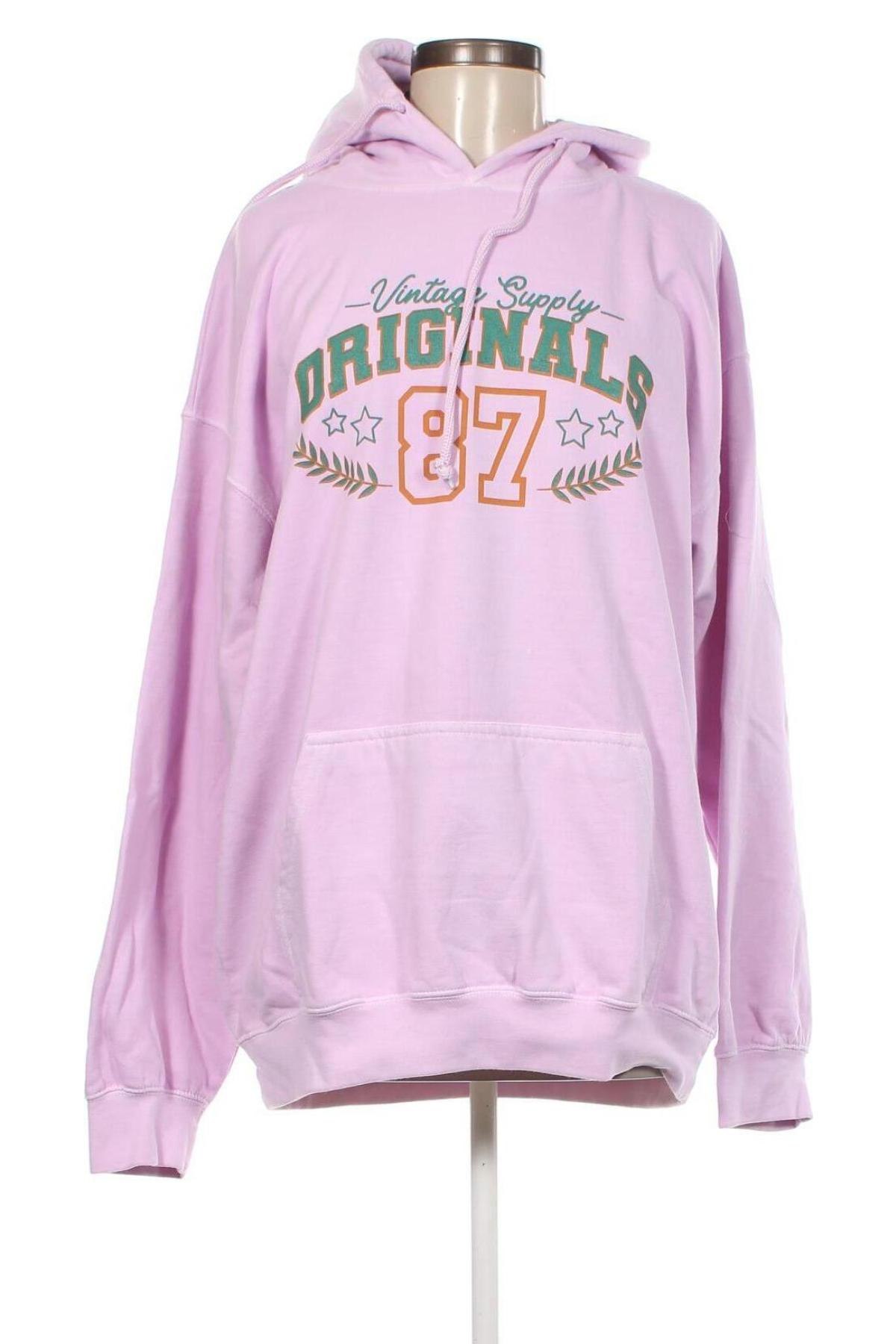 Damen Sweatshirt Vintage Supply, Größe L, Farbe Lila, Preis 10,07 €