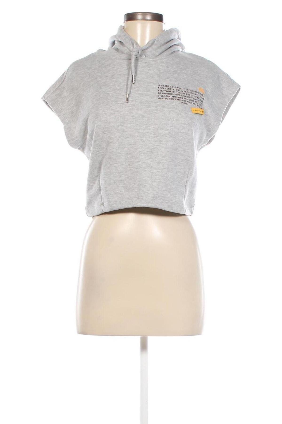 Damen Sweatshirt Viral Vibes, Größe XS, Farbe Grau, Preis 11,99 €
