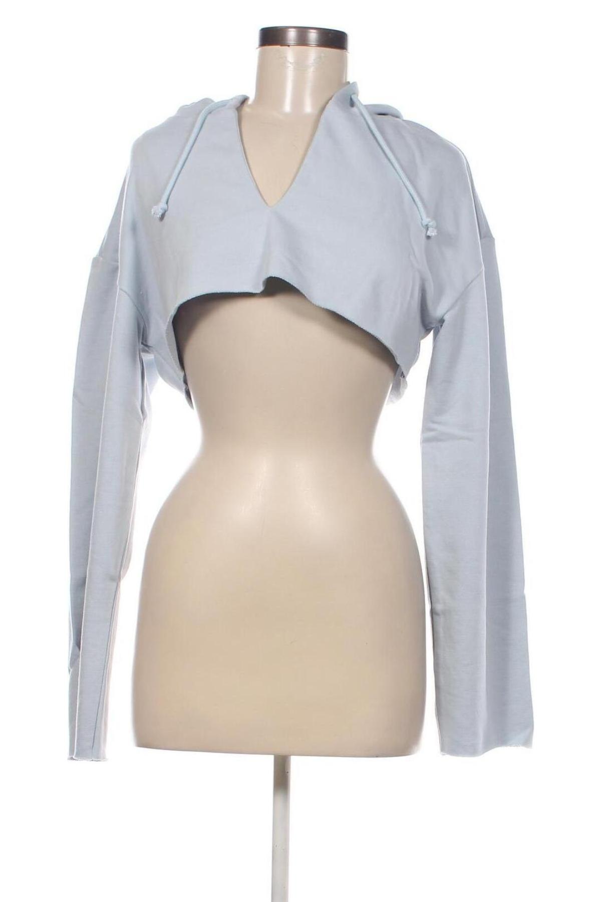 Γυναικείο φούτερ Weekday, Μέγεθος XS, Χρώμα Μπλέ, Τιμή 11,88 €