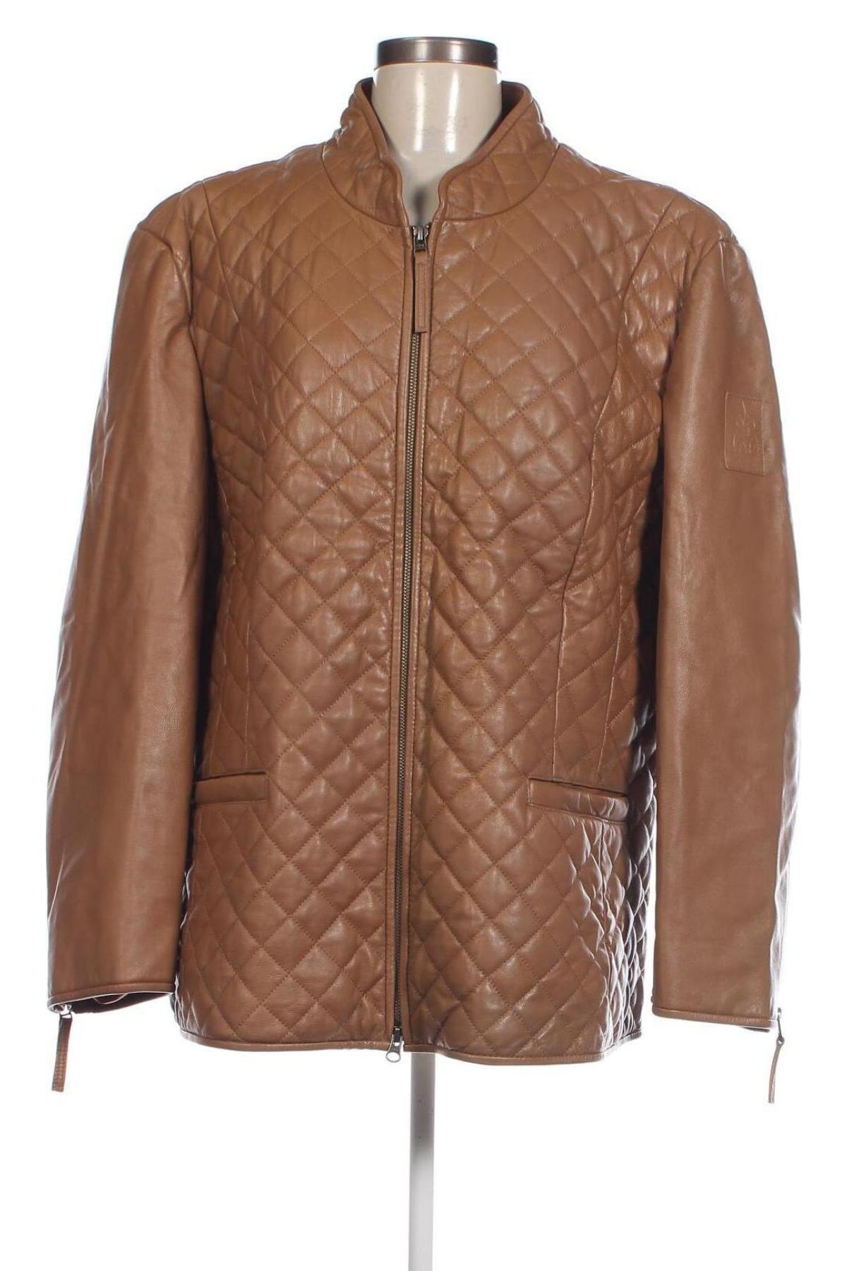 Dámská kožená bunda , Velikost XL, Barva Béžová, Cena  1 331,00 Kč