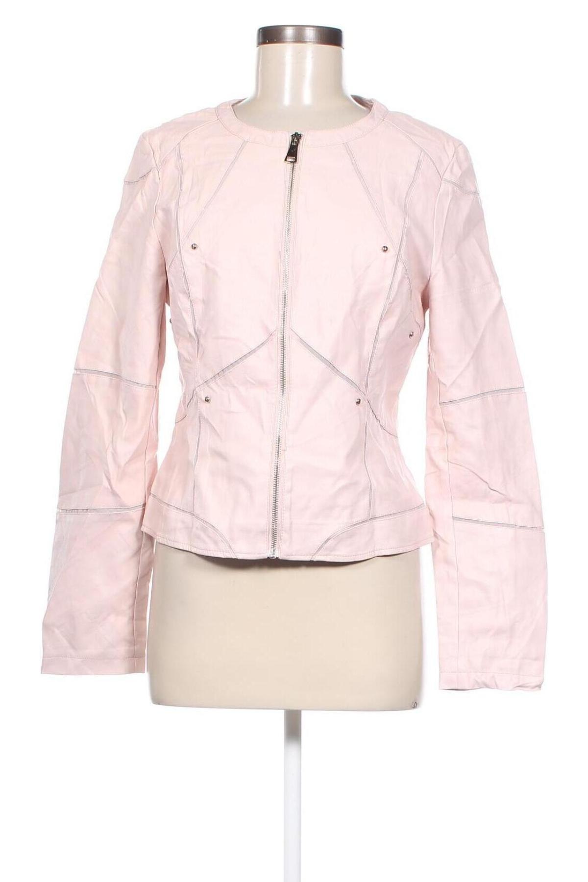 Damen Lederjacke, Größe M, Farbe Rosa, Preis € 27,28