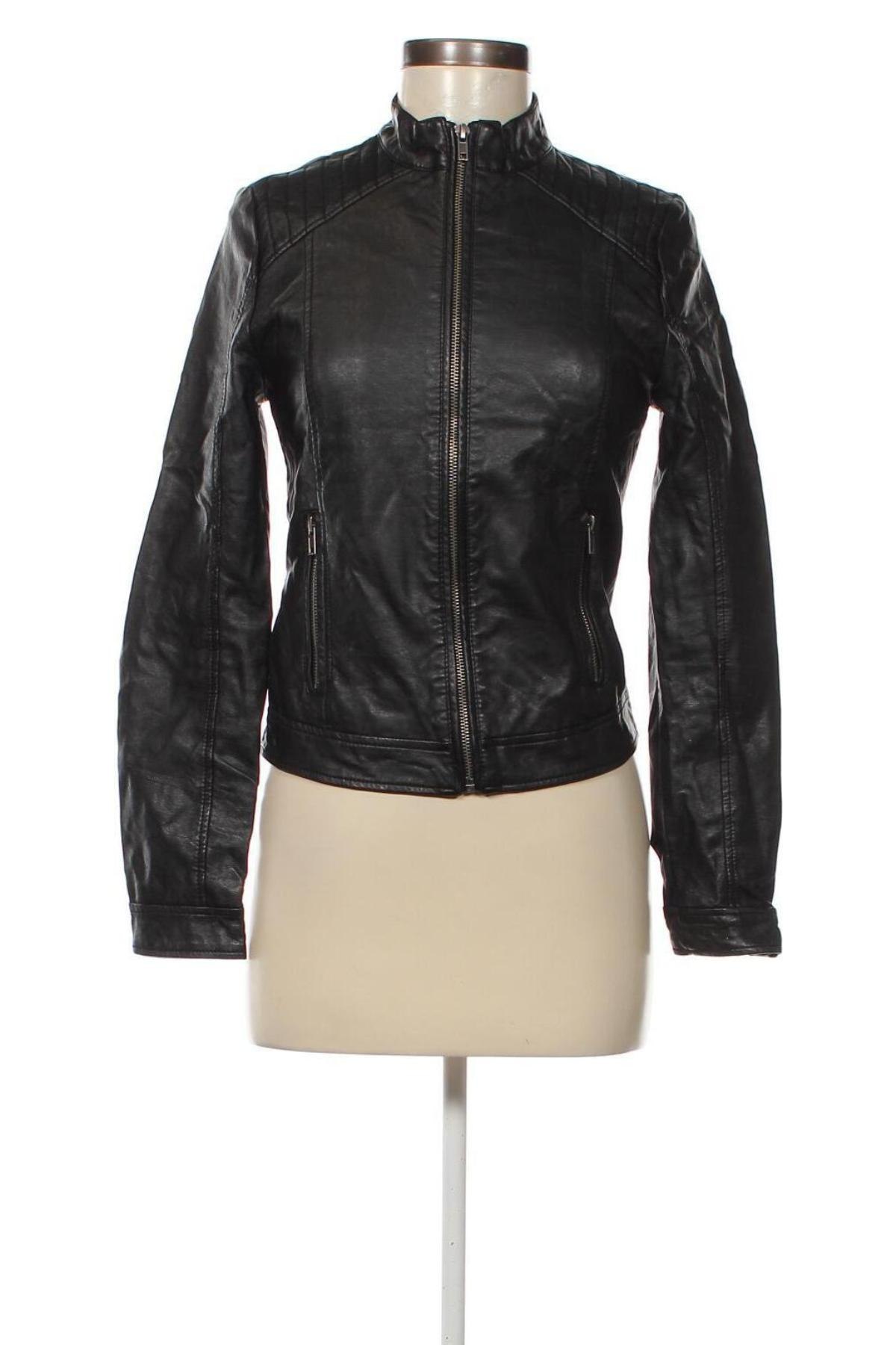 Dámska kožená bunda  Casual Ladies, Veľkosť S, Farba Čierna, Cena  18,33 €