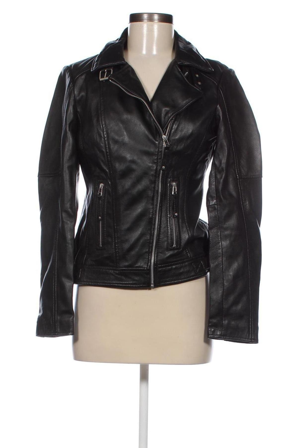 Dámska kožená bunda  Freaky Nation, Veľkosť S, Farba Čierna, Cena  207,46 €