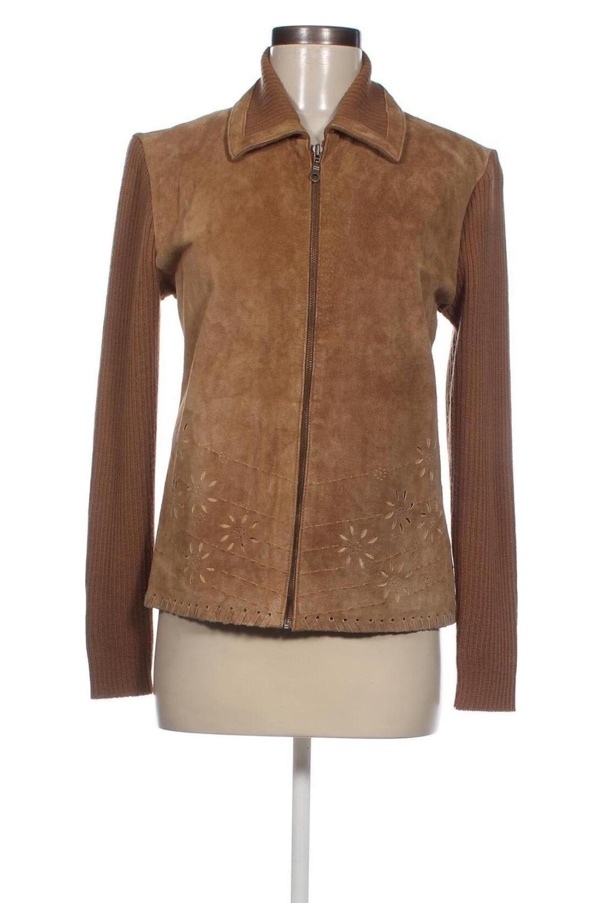 Damen Lederjacke Raxevsky, Größe M, Farbe Braun, Preis € 32,66