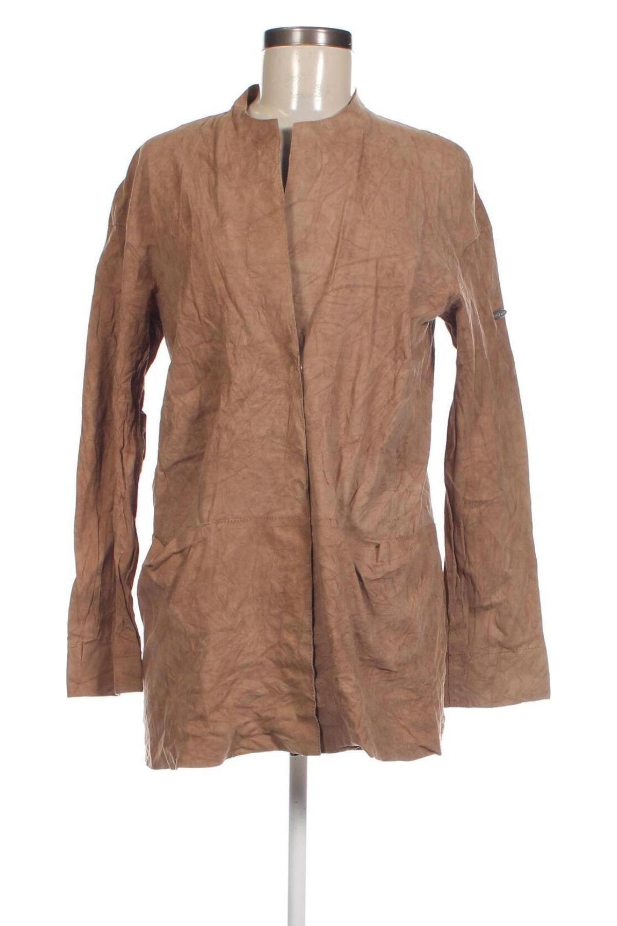 Dámská kožená bunda  Rena Marx, Velikost L, Barva Béžová, Cena  757,00 Kč