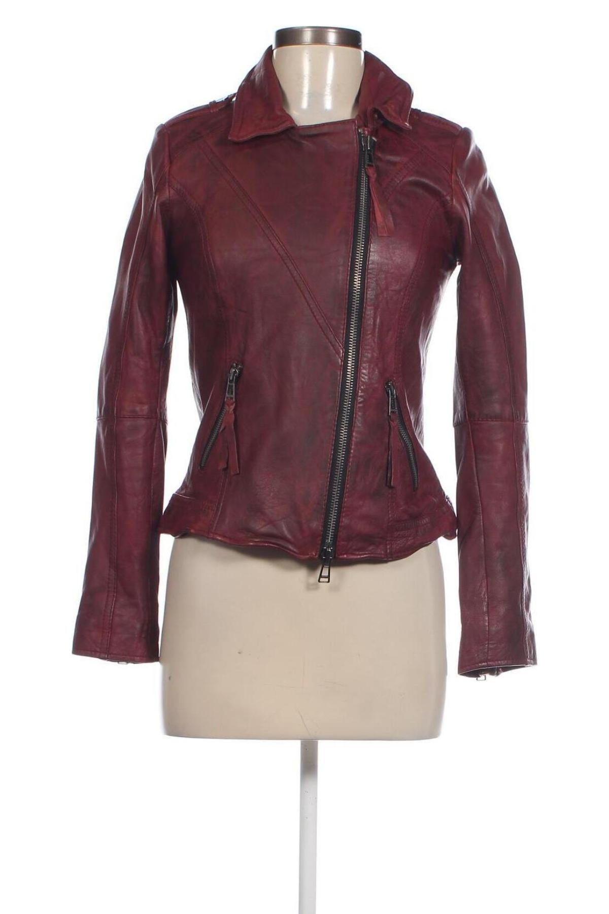 Damen Lederjacke Street One, Größe XS, Farbe Rot, Preis € 99,51