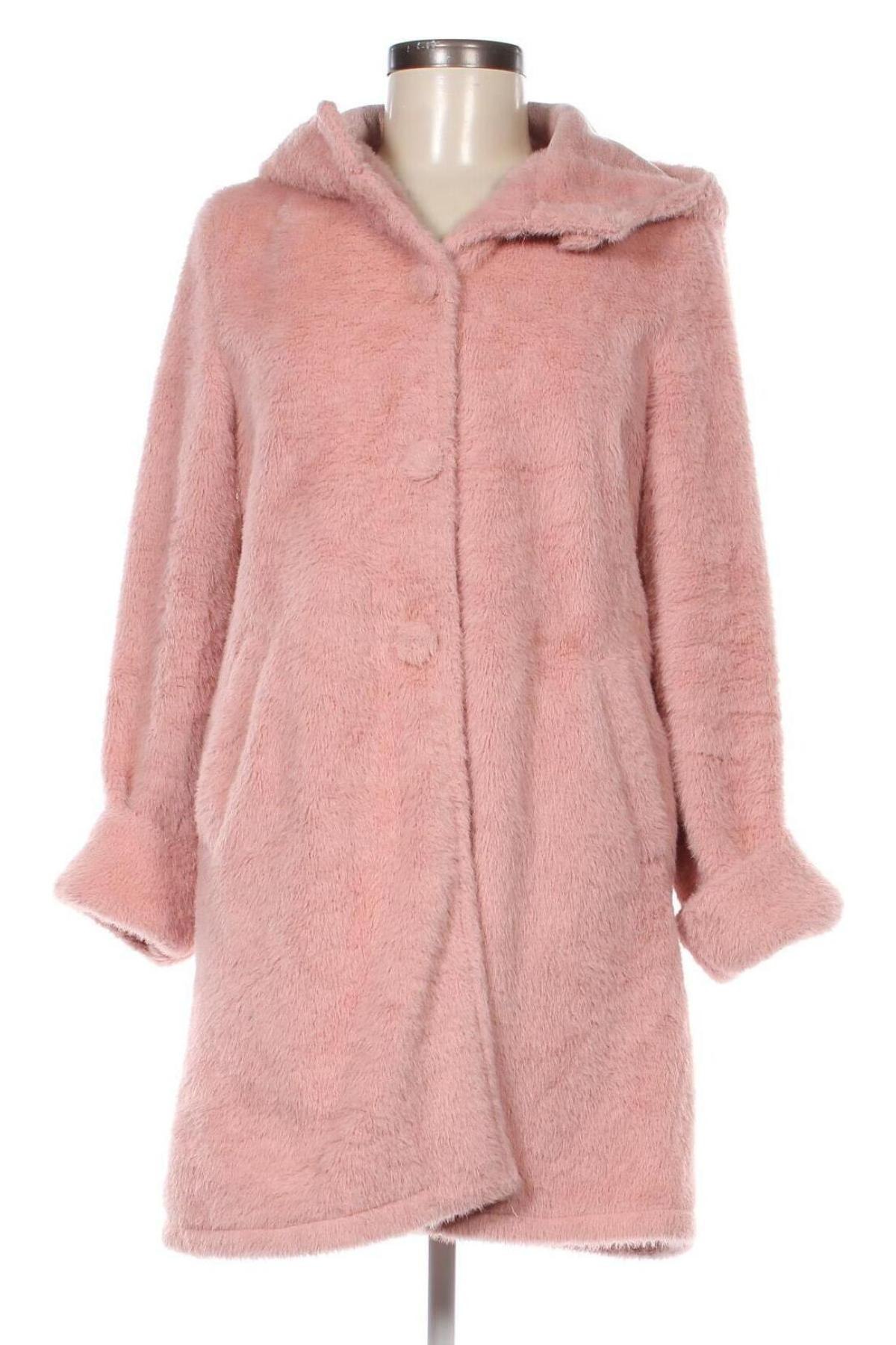 Dámský kabát , Velikost L, Barva Růžová, Cena  921,00 Kč