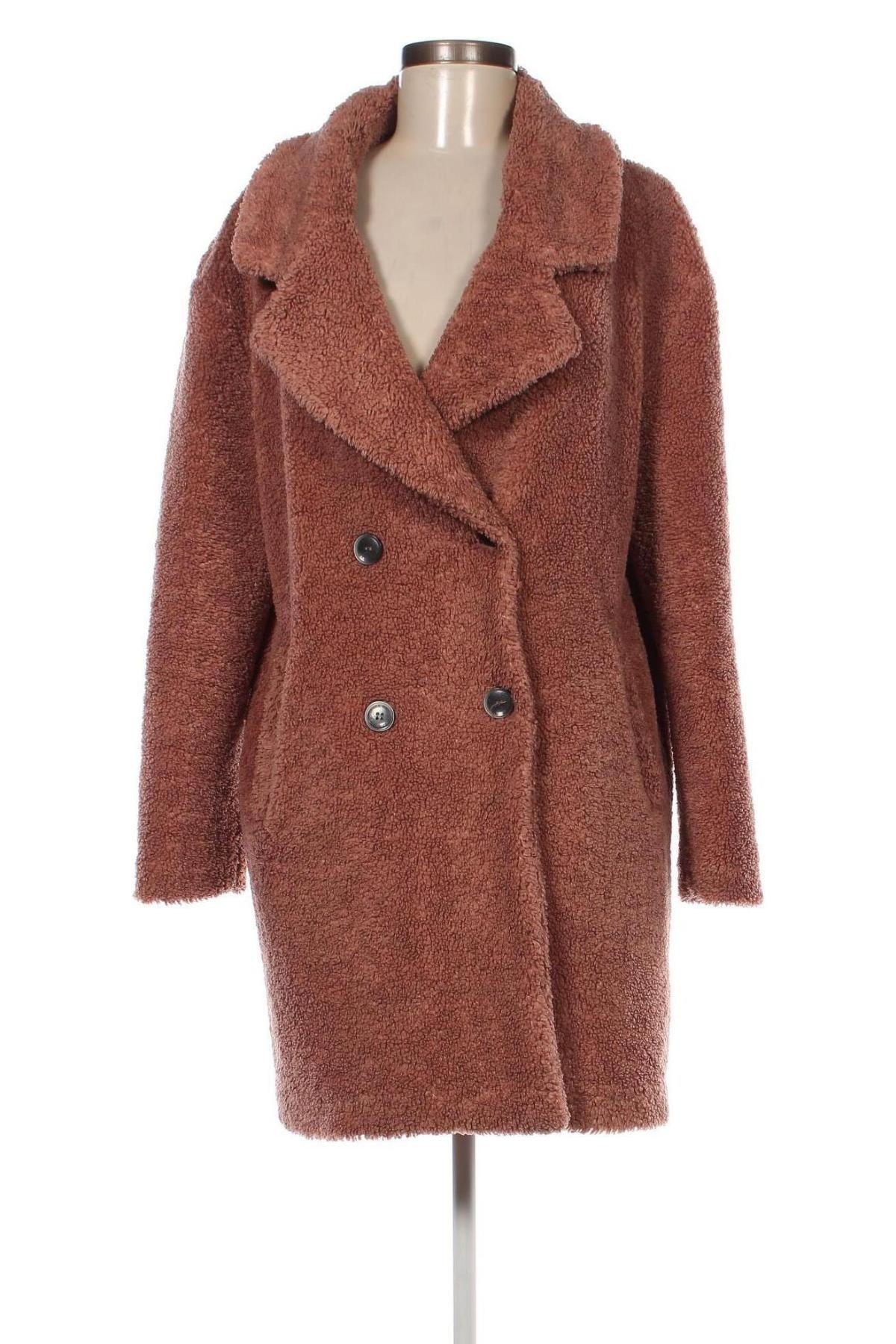Dámsky kabát , Veľkosť XL, Farba Popolavo ružová, Cena  41,25 €