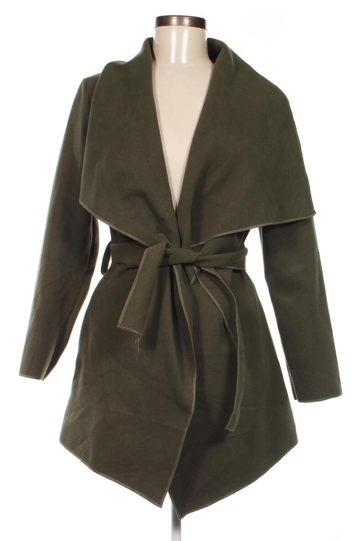 Дамско палто, Размер M, Цвят Зелен, Цена 21,76 лв.