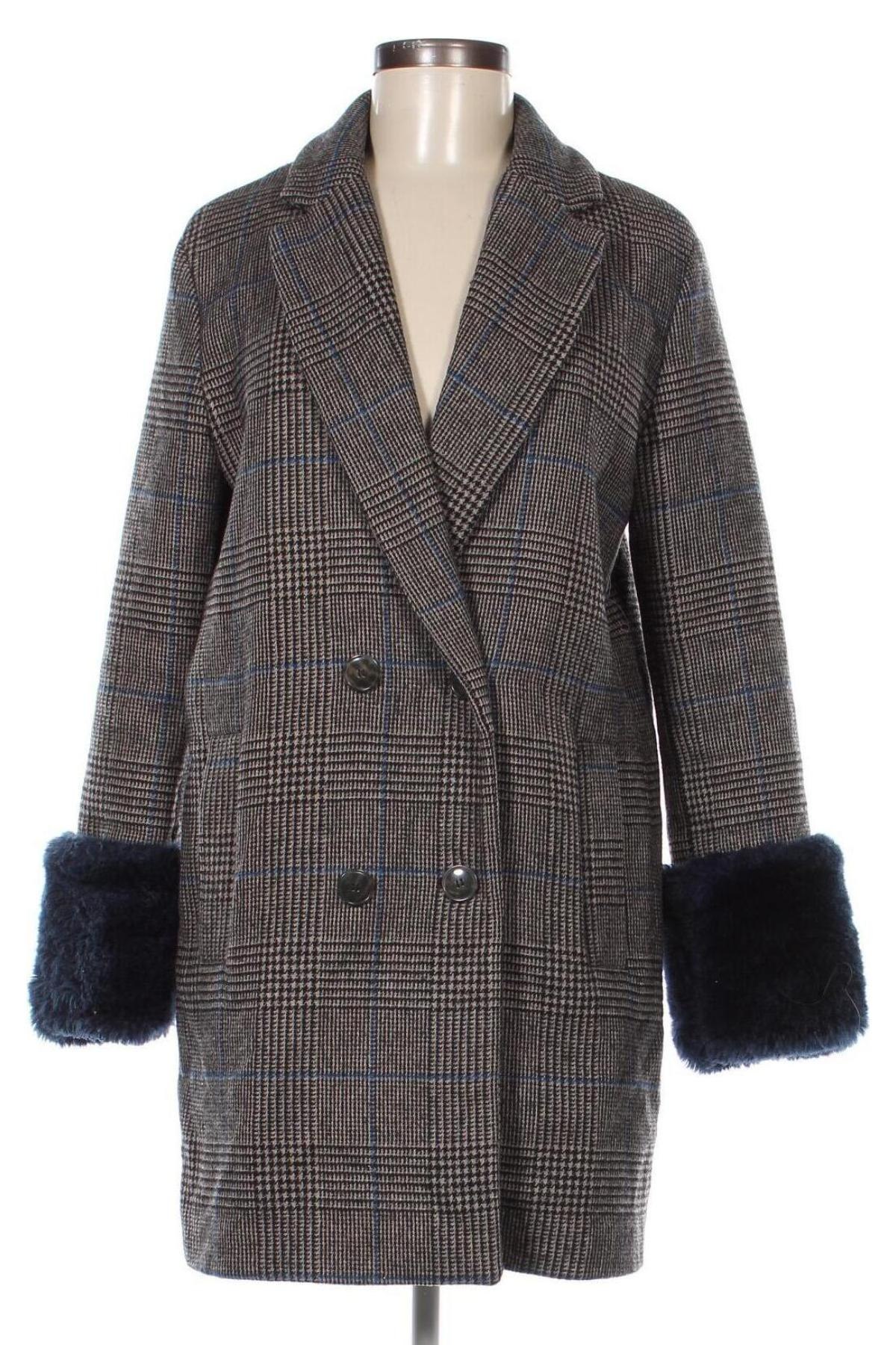 Дамско палто, Размер S, Цвят Многоцветен, Цена 29,96 лв.